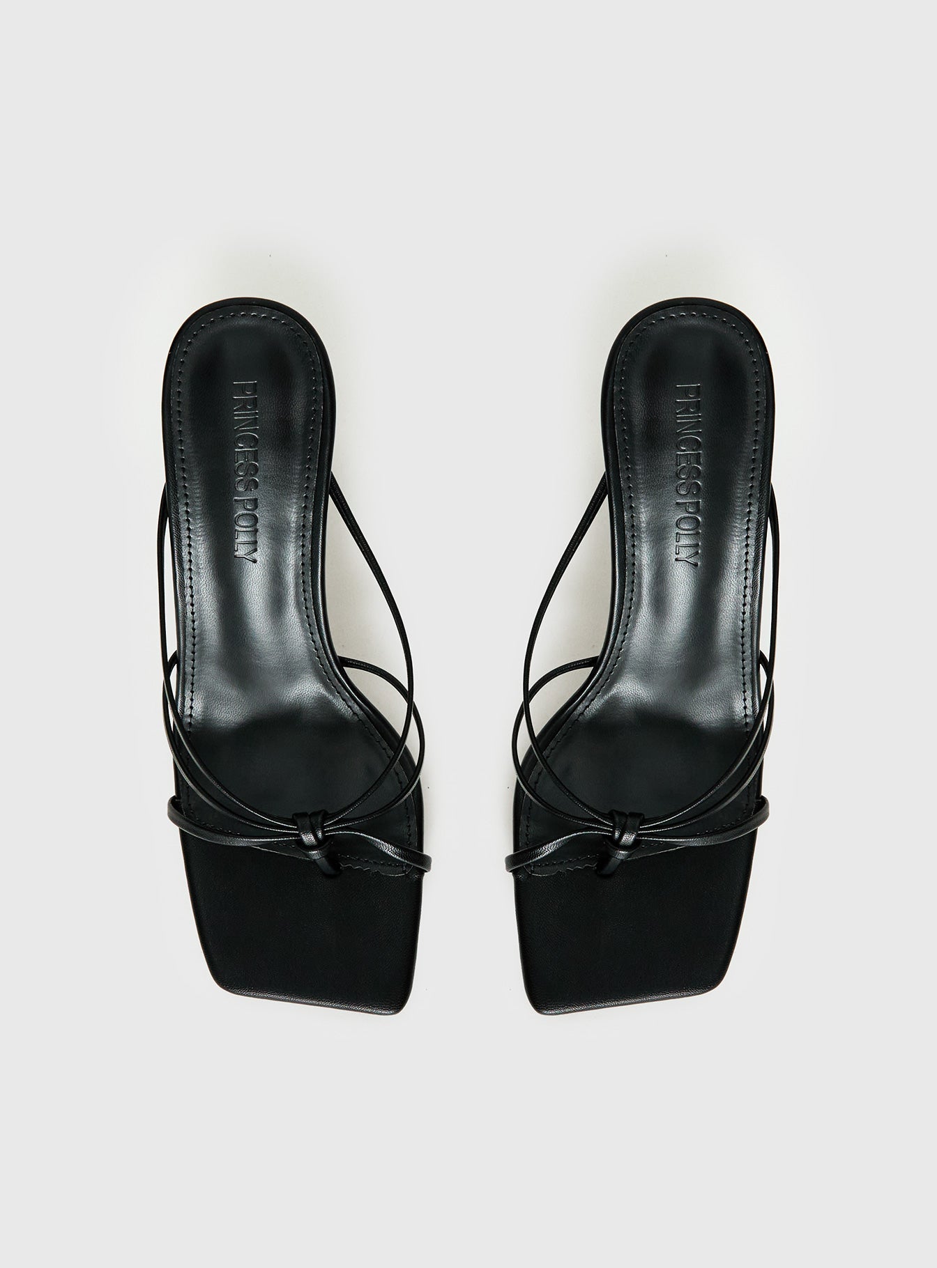 Evena Strappy Heels Black