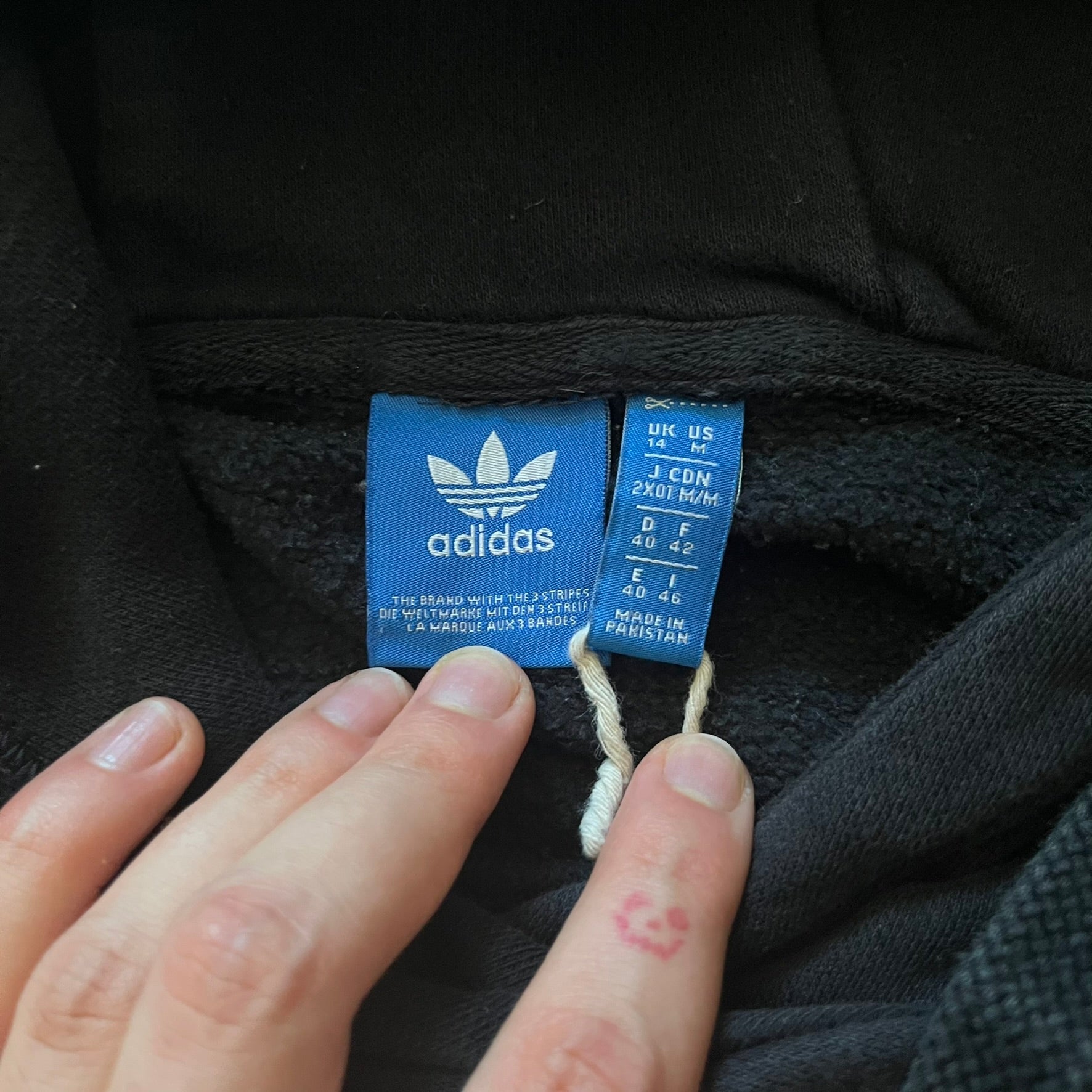 Adidas Trefoil Zip Pouch Hoodie