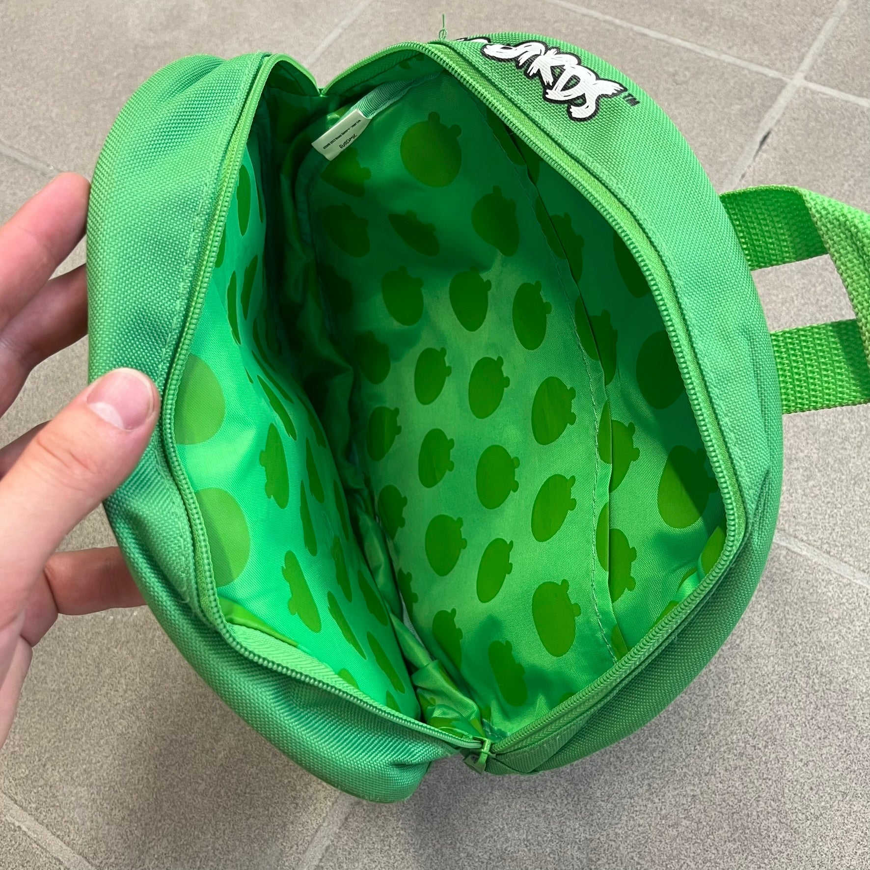 Angry Birds 2010's Bad Piggies Green Backpack