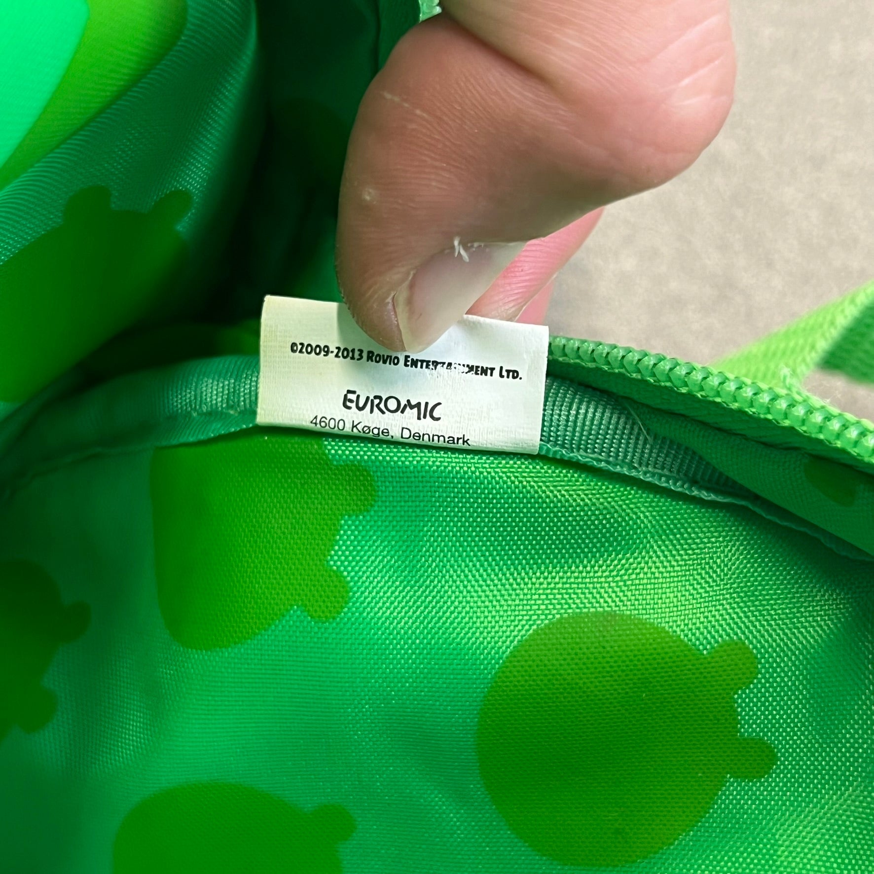 Angry Birds 2010's Bad Piggies Green Backpack
