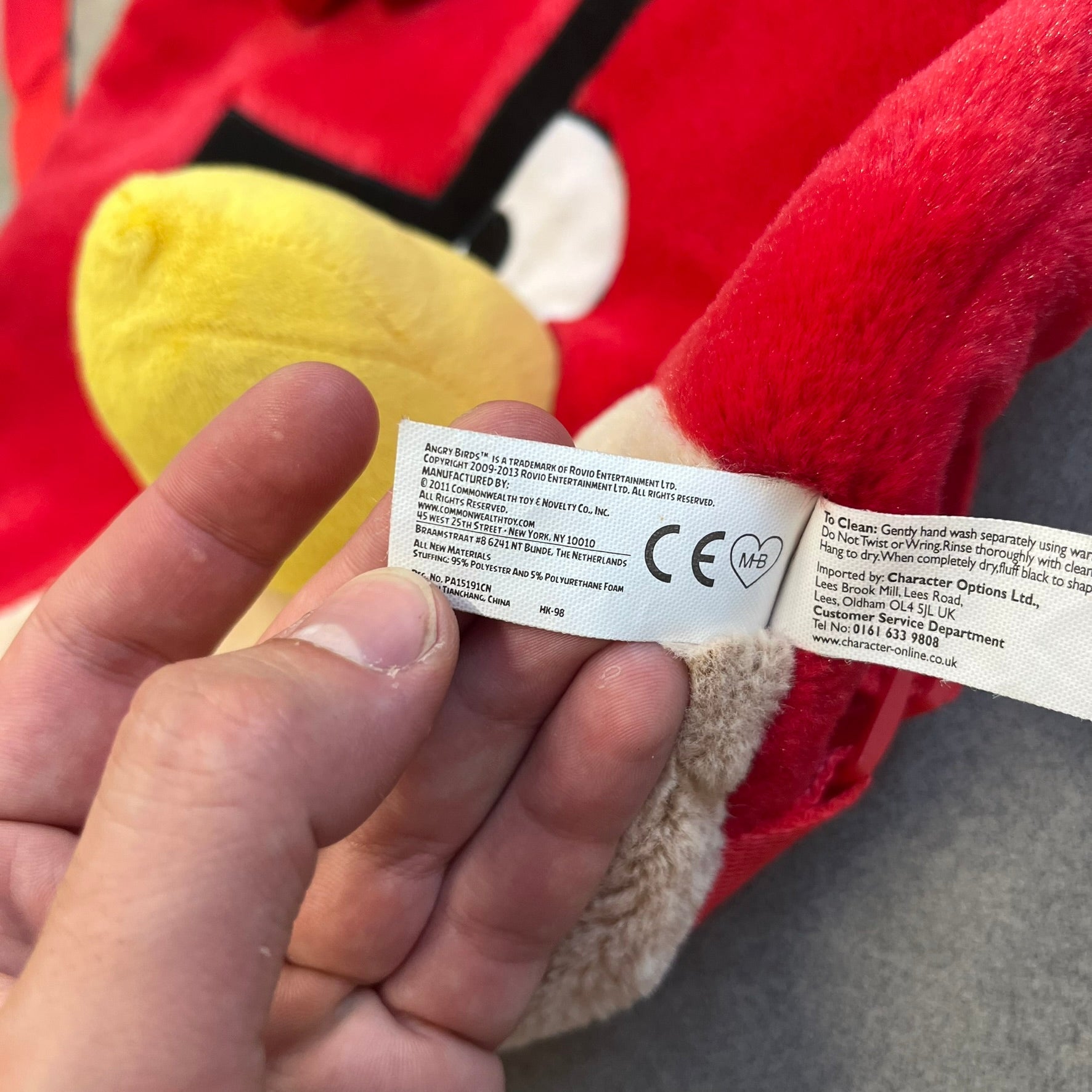 Angry Birds 2010's Red Bird Backpack