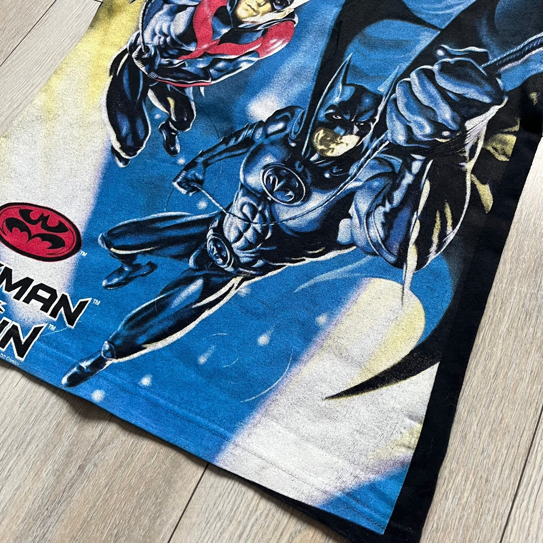Batman & Robin 1997 AOP Promo Longsleeve Tee