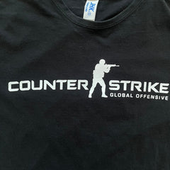 CS:GO Black & White Logo 2010's Tee