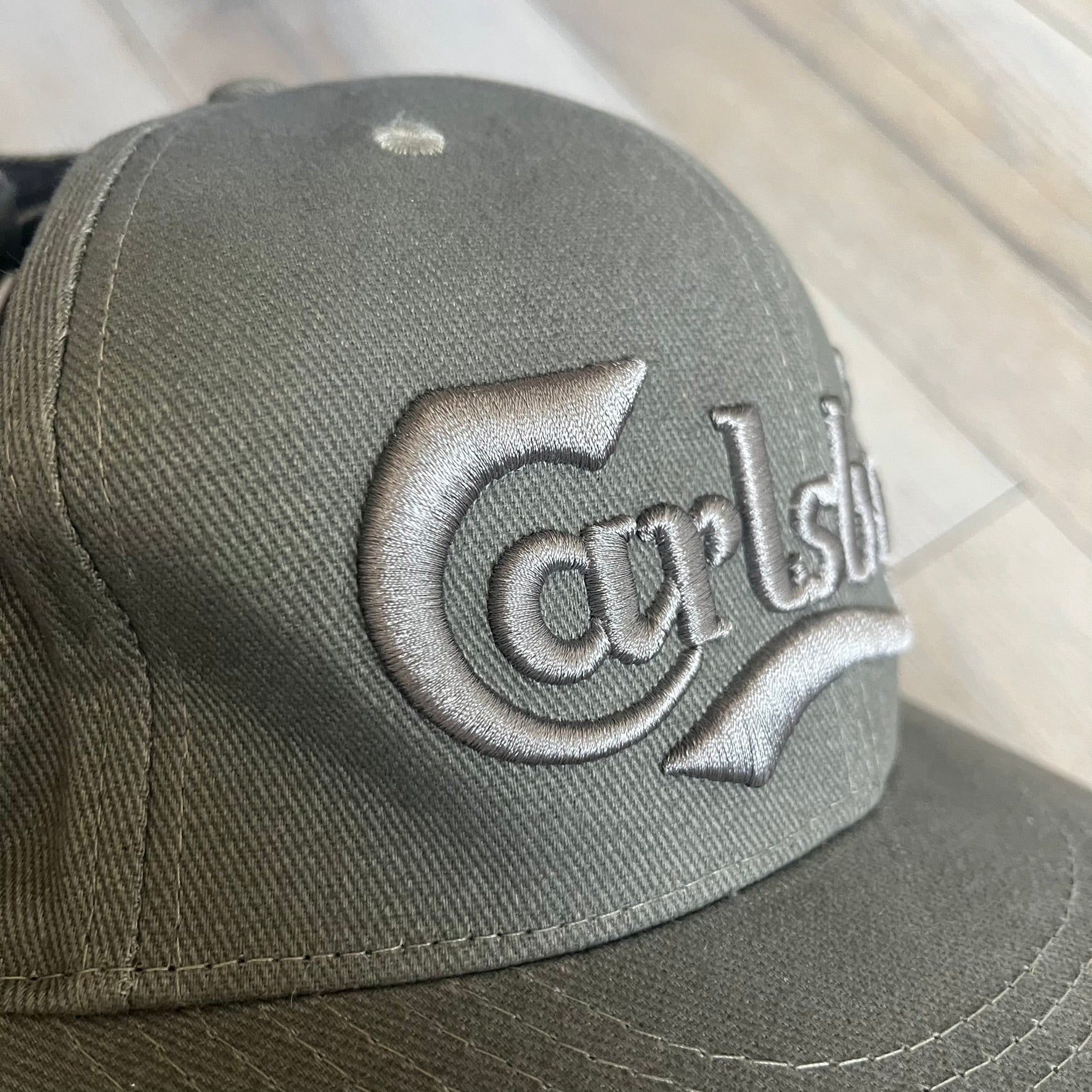 Carlsberg Gray Earflaps Hat