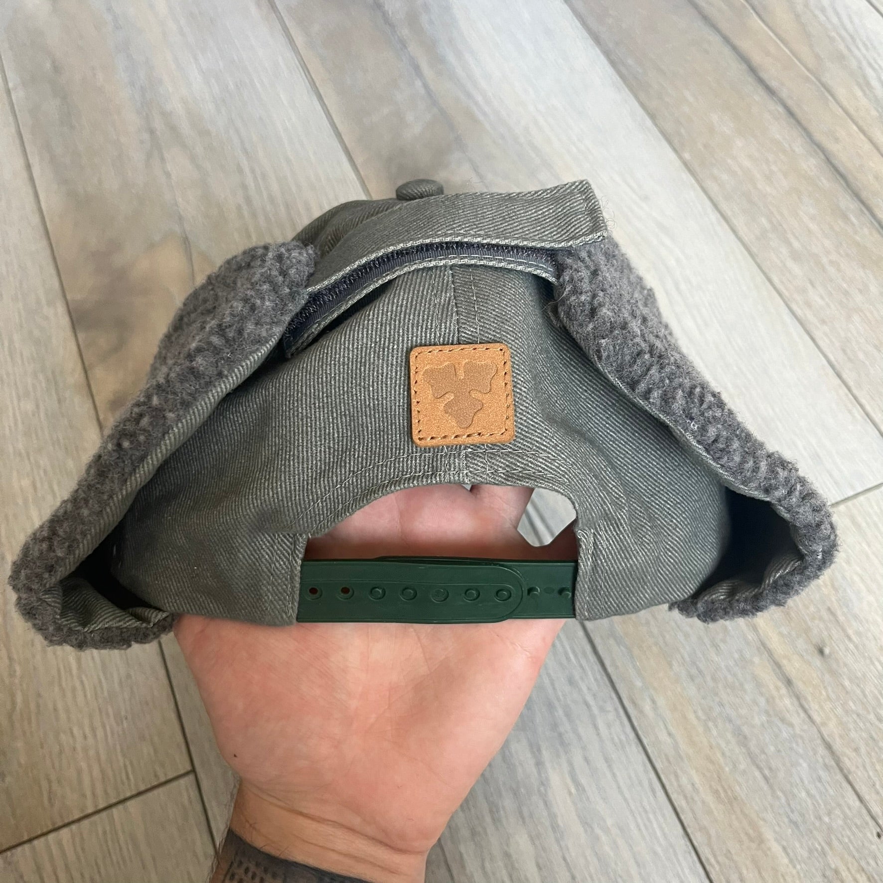 Carlsberg Gray Earflaps Hat