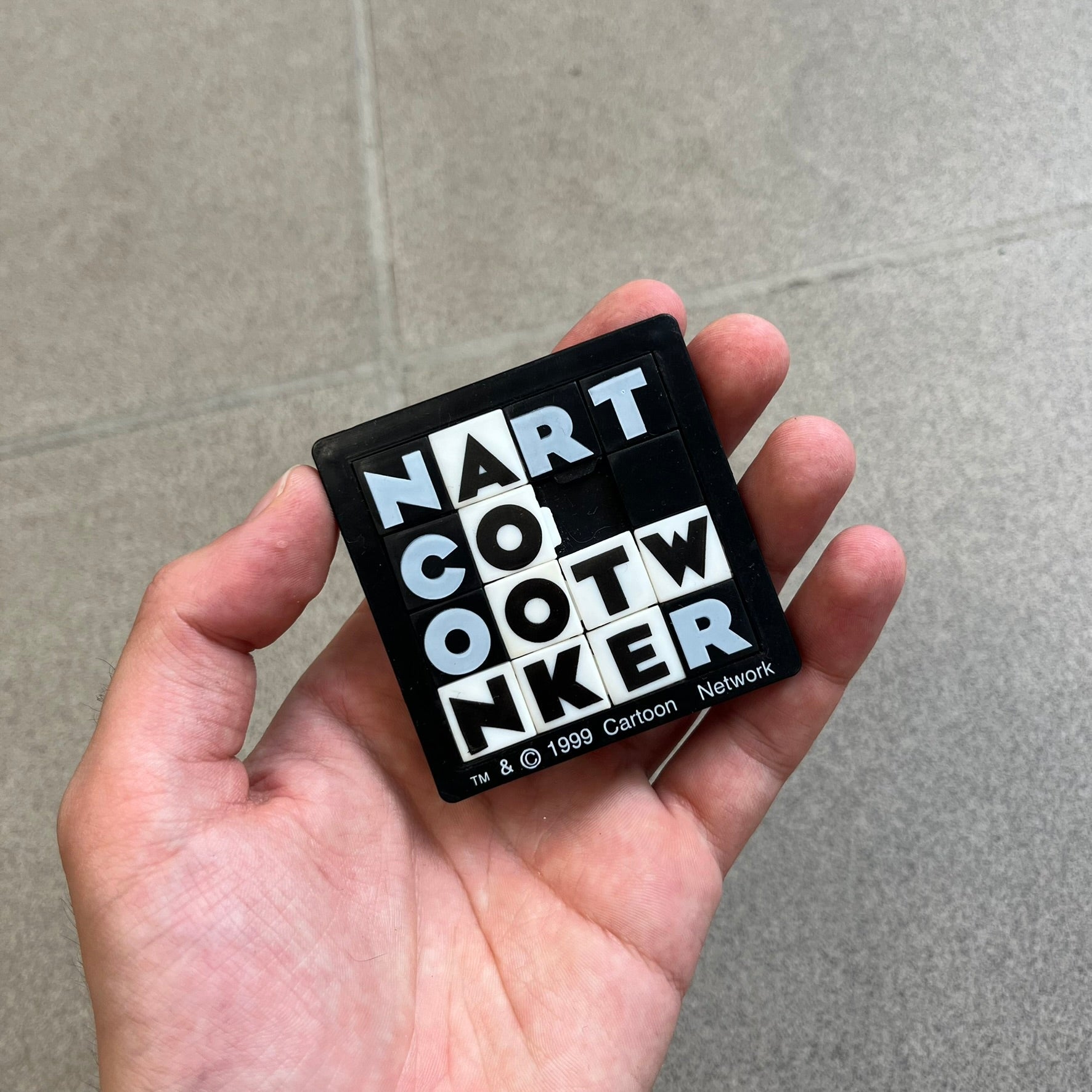Cartoon Network 1999 Logo Puzzle