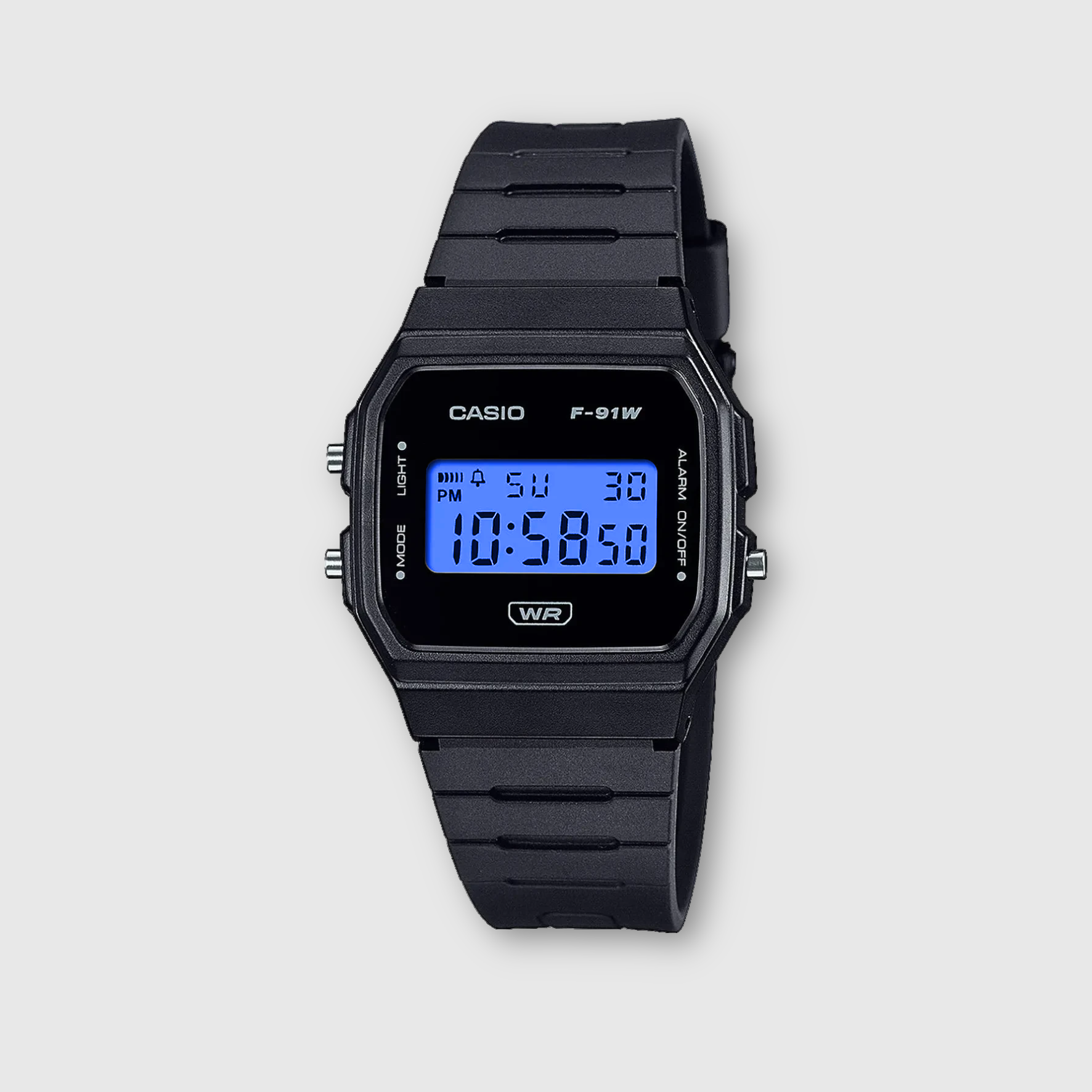 Casio F-91W Customisable Filter Screen Digital Watch