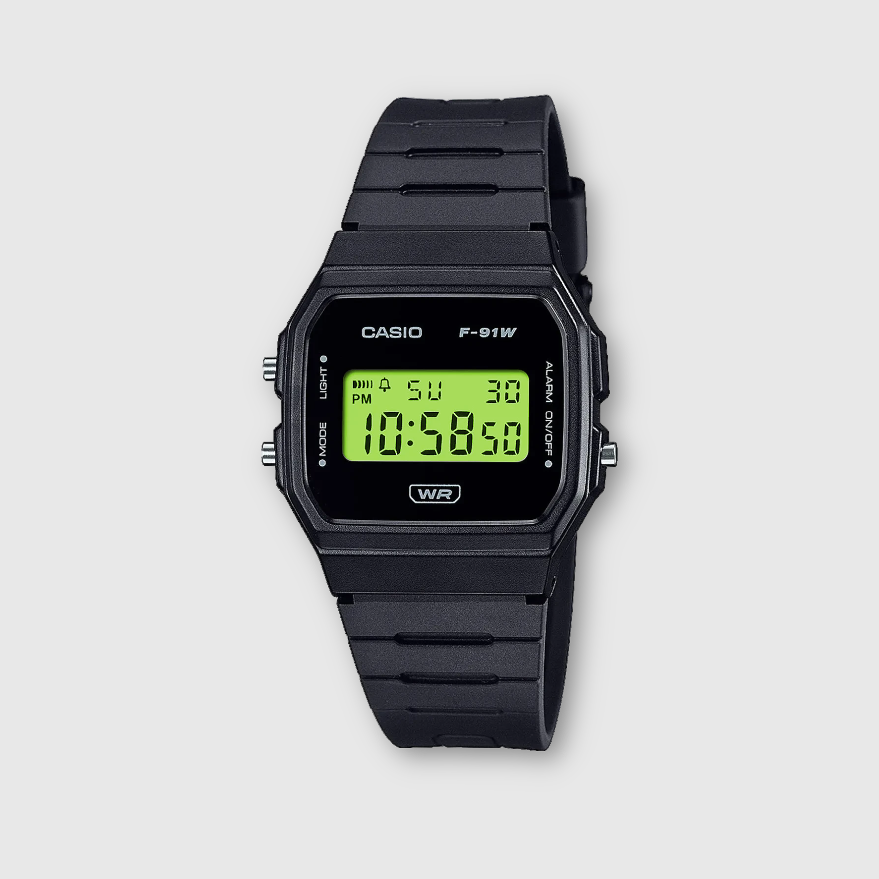Casio F-91W Customisable Filter Screen Digital Watch