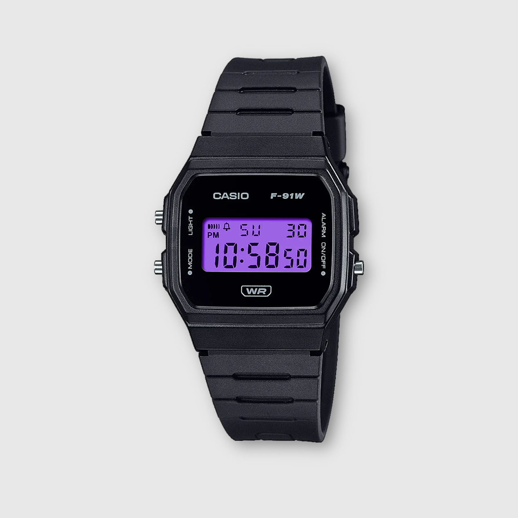 Casio F-91W Customisable Filter Screen Digital Watch