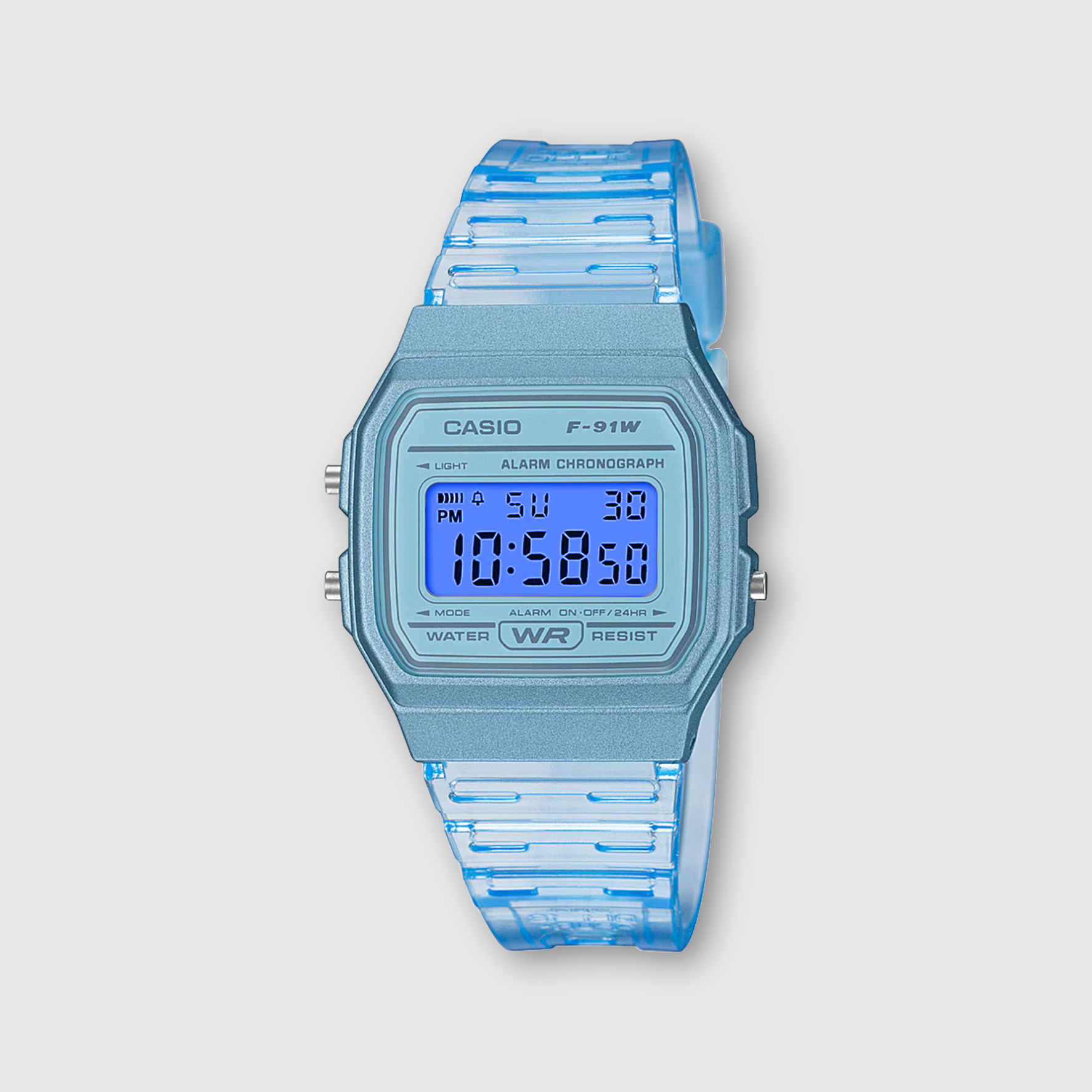 Casio F-91W Customisable Filter Screen Digital Watch