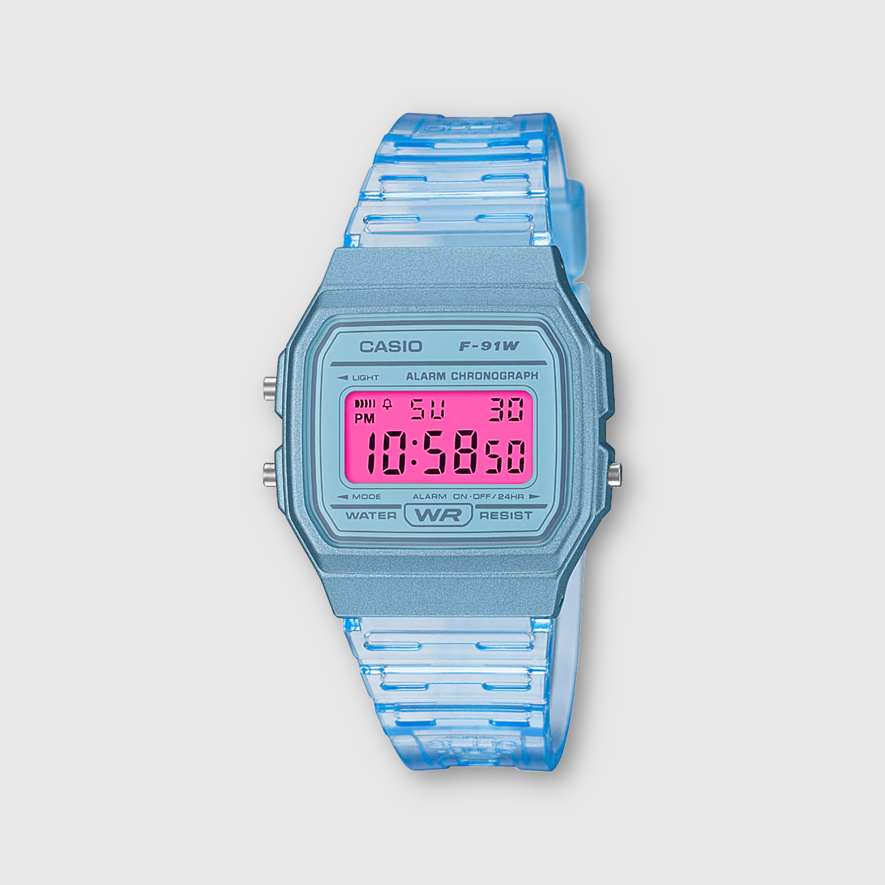 Casio F-91W Customisable Filter Screen Digital Watch