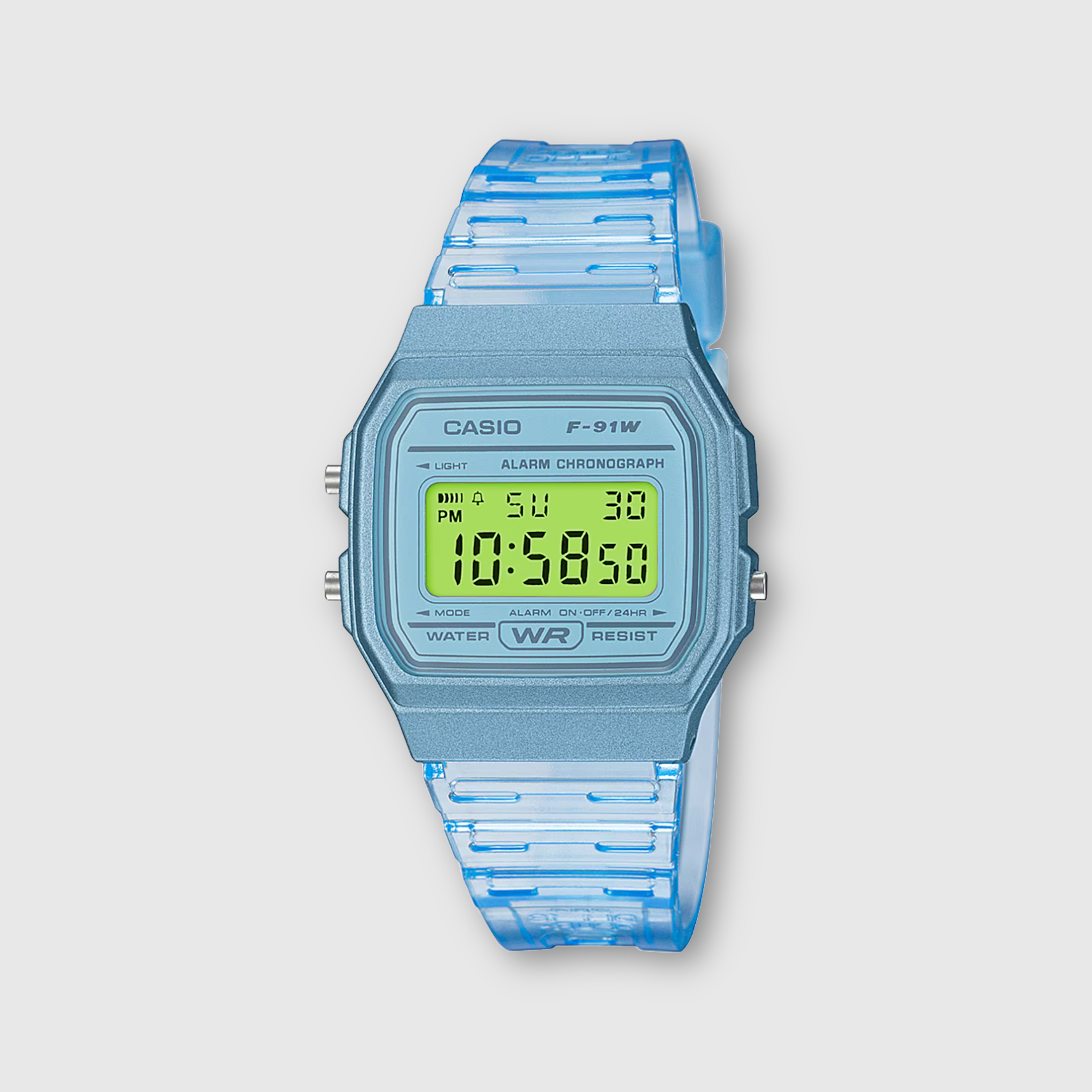 Casio F-91W Customisable Filter Screen Digital Watch