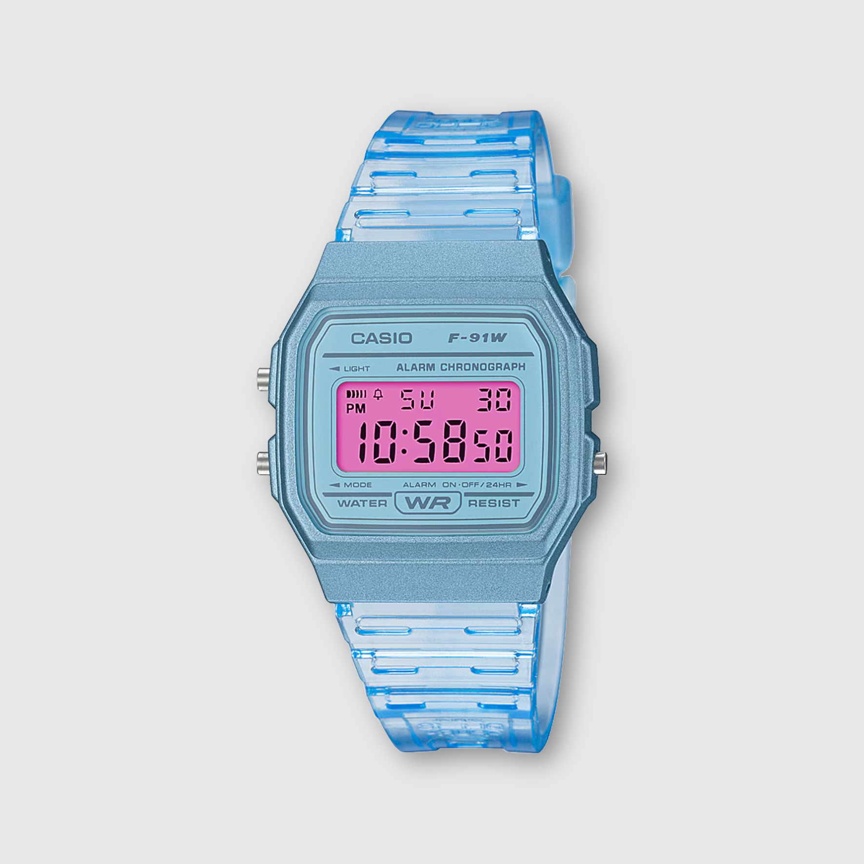 Casio F-91W Customisable Filter Screen Digital Watch