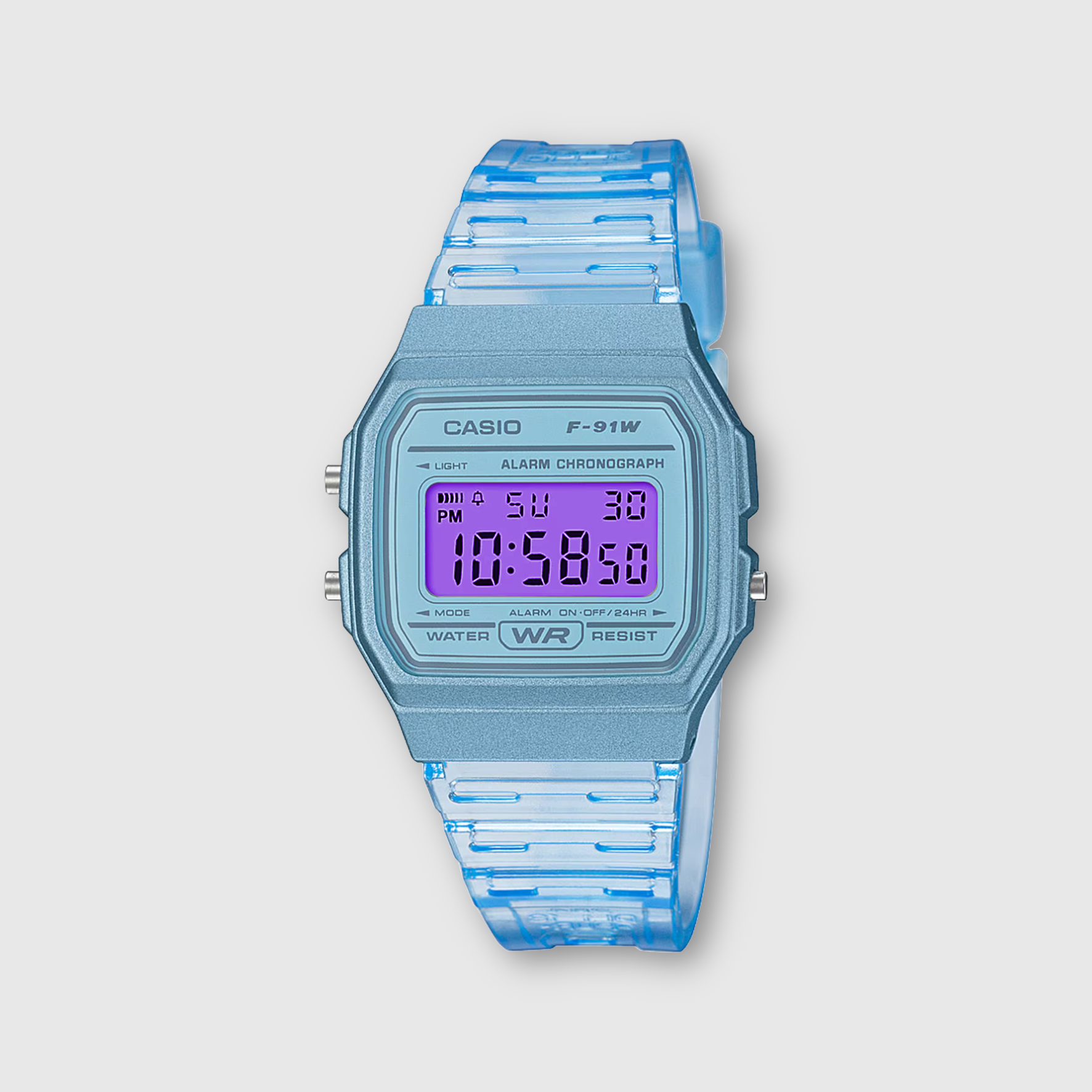 Casio F-91W Customisable Filter Screen Digital Watch