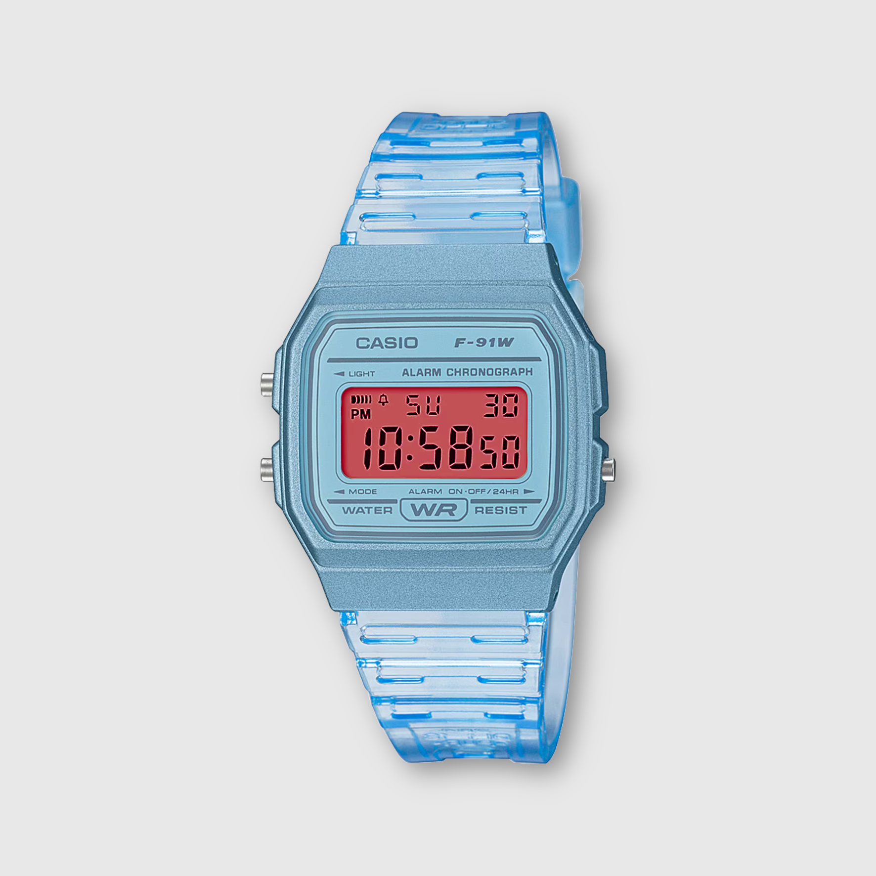 Casio F-91W Customisable Filter Screen Digital Watch