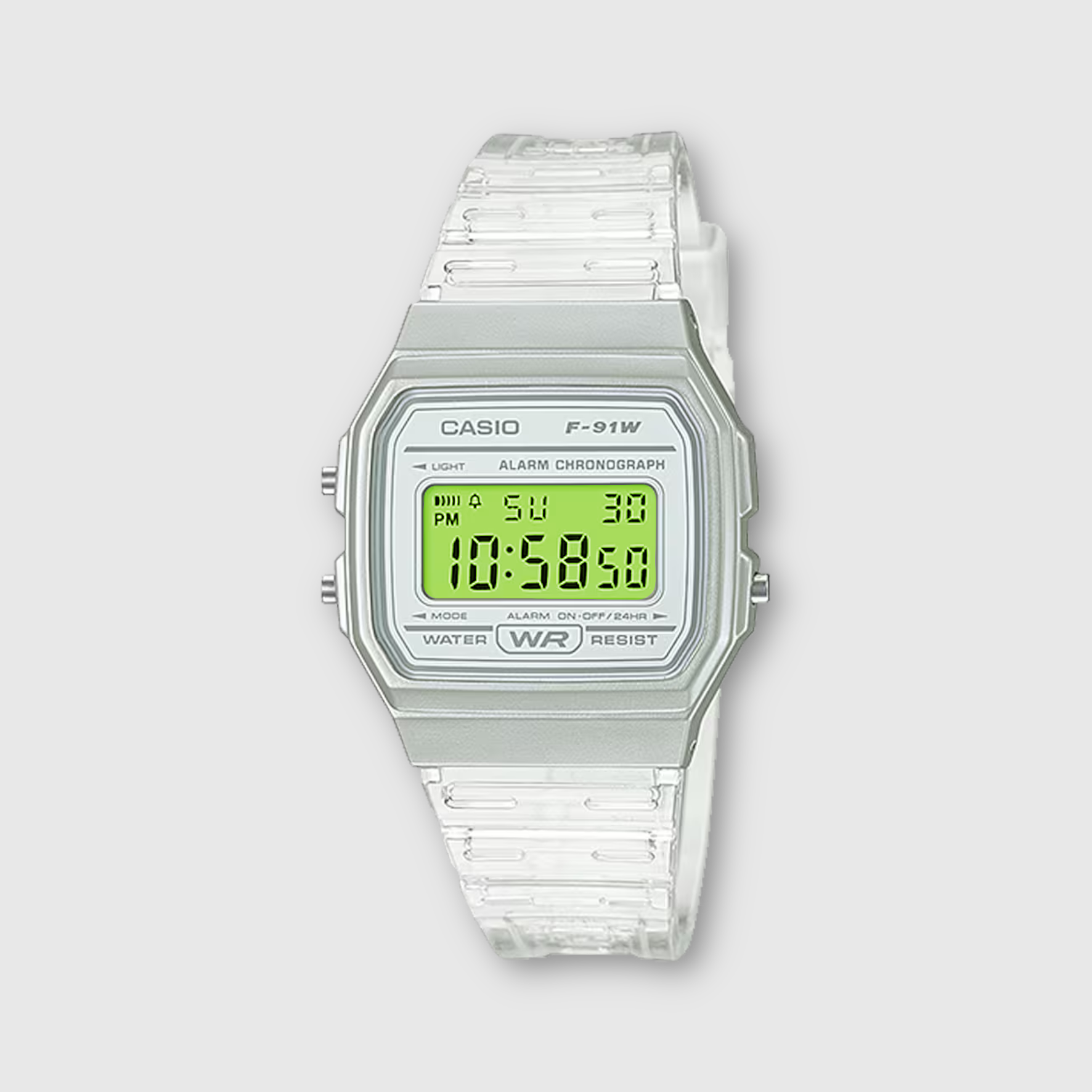 Casio F-91W Customisable Filter Screen Digital Watch