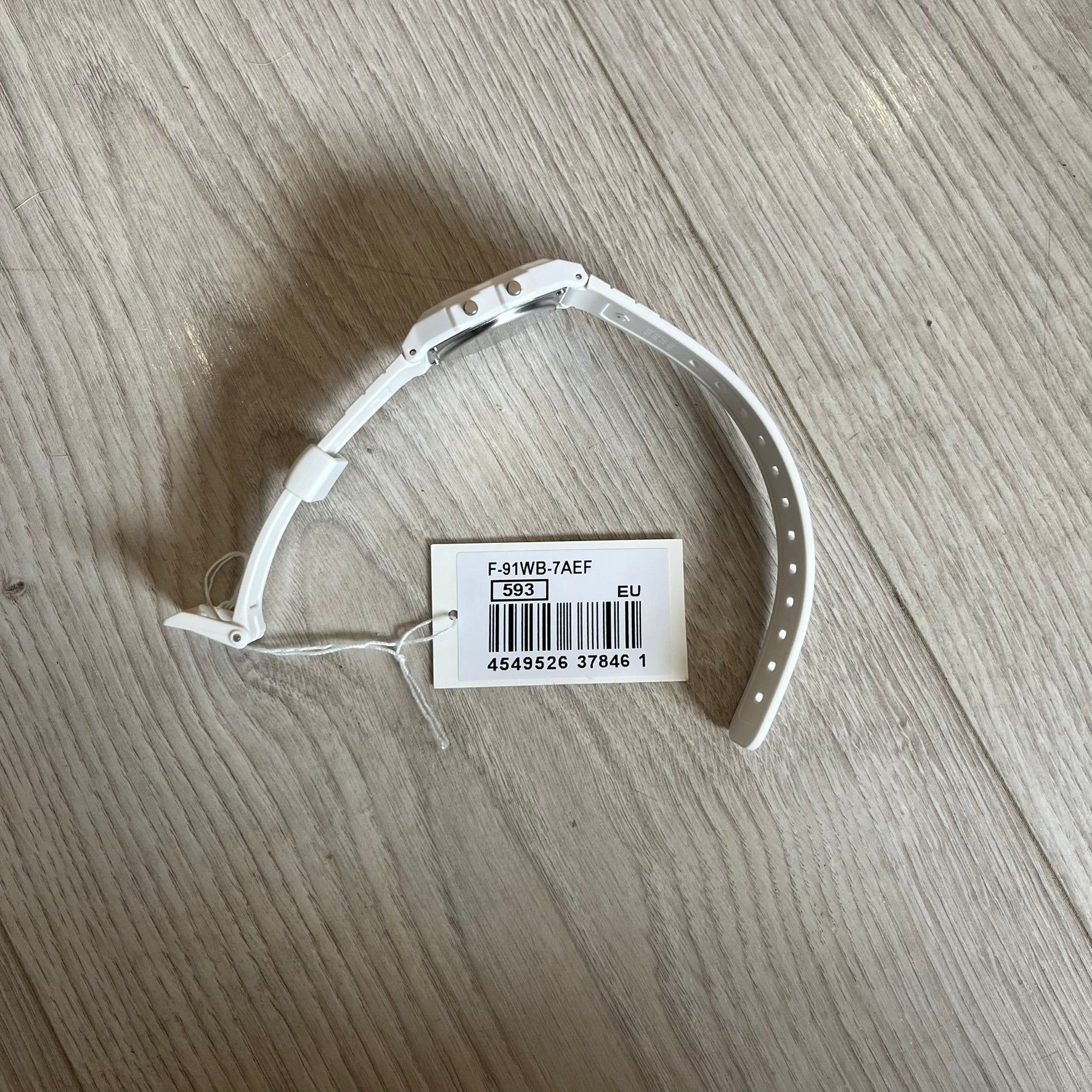Casio F-91W "Summer Beach" White Digital Watch