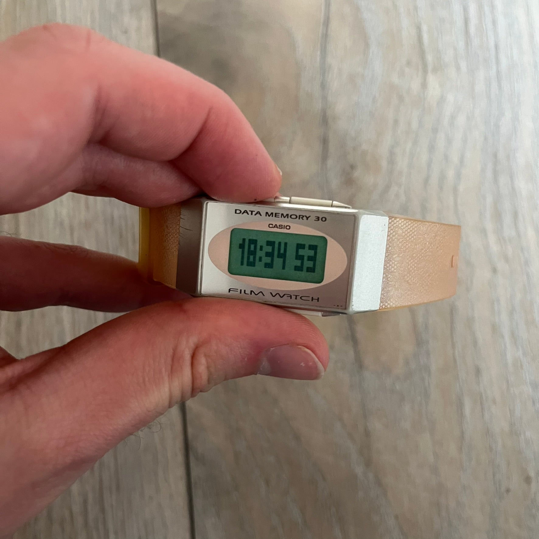 Casio FS-06 Data Memory 30 Film Digital Watch