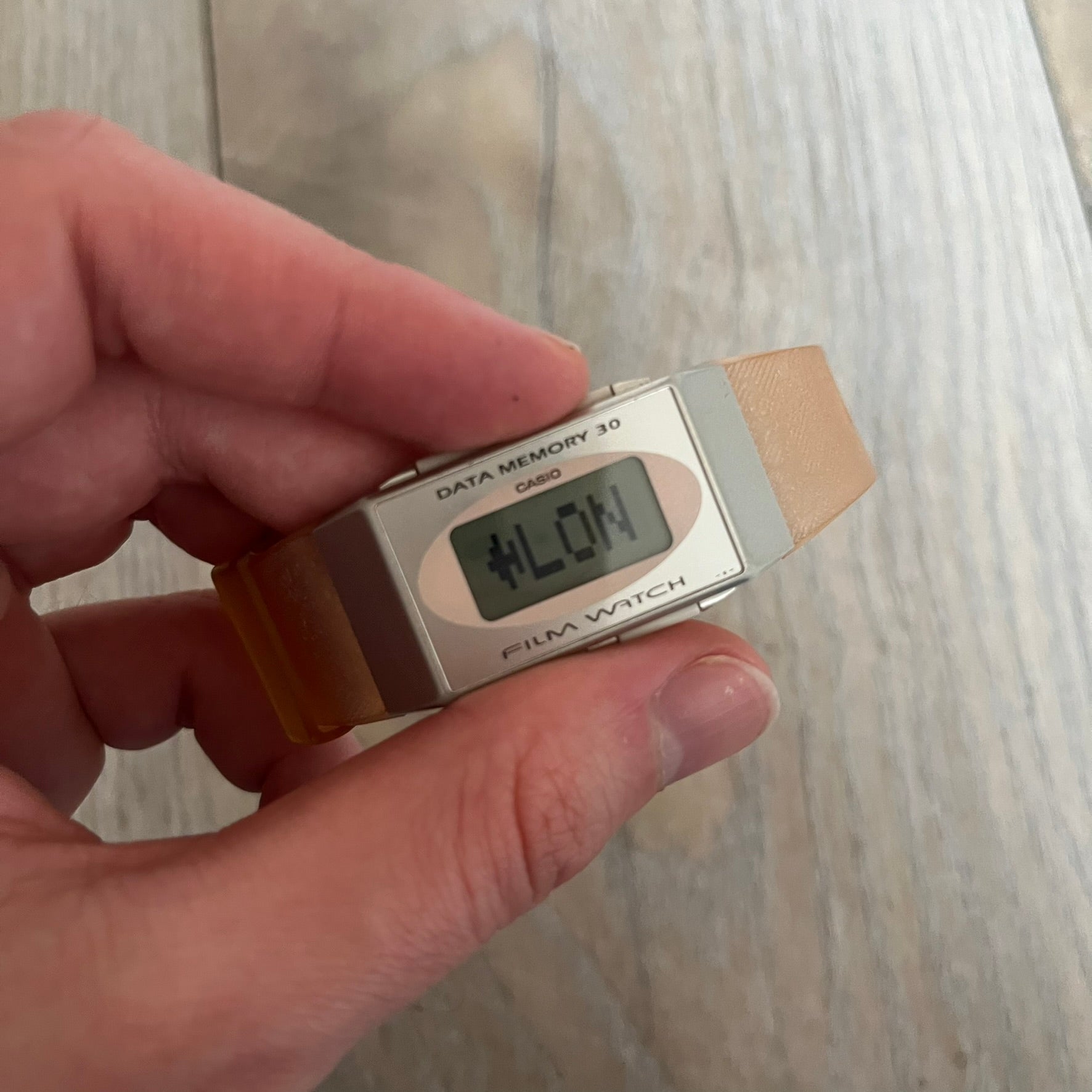 Casio FS-06 Data Memory 30 Film Digital Watch