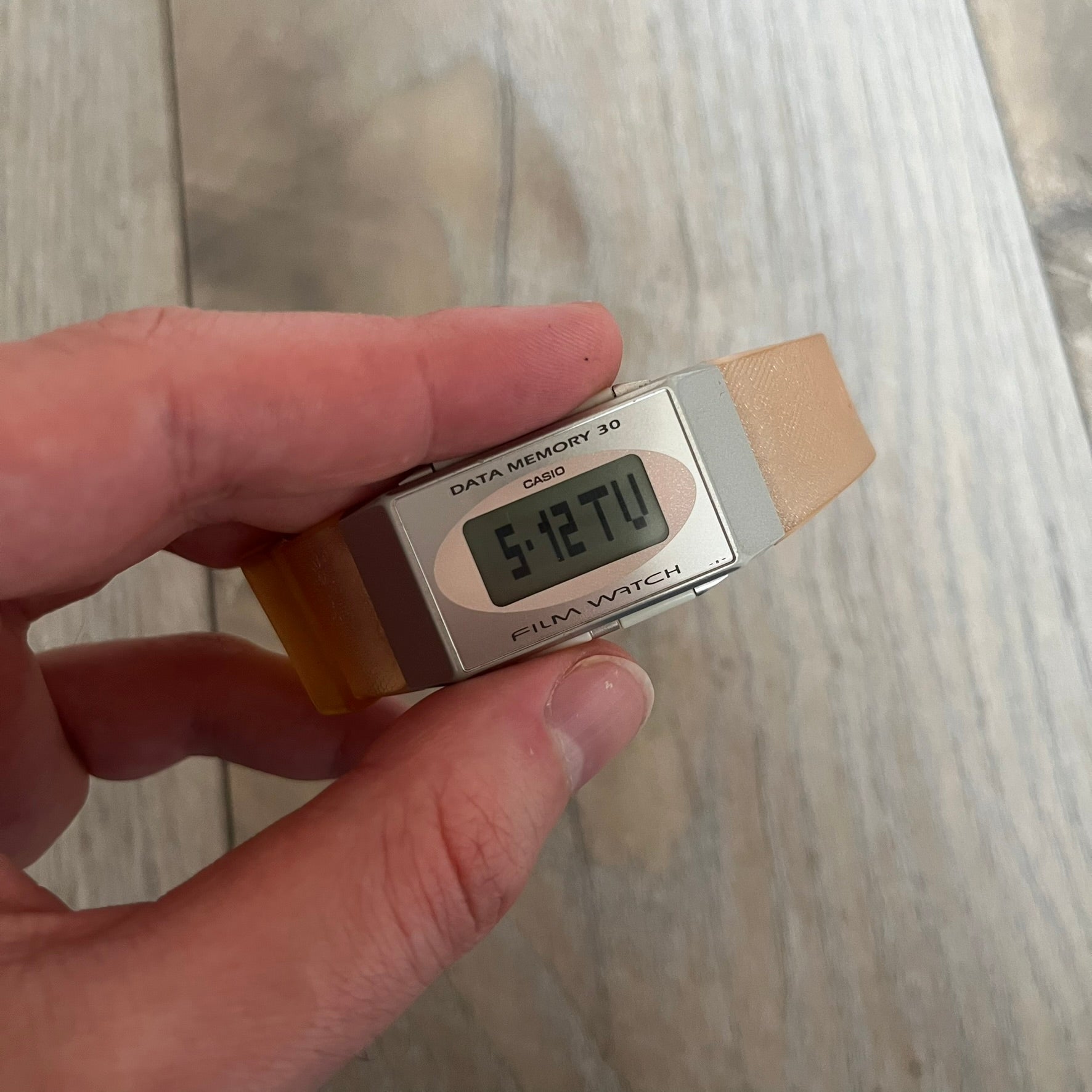 Casio FS-06 Data Memory 30 Film Digital Watch