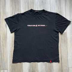 Counter Strike 2000's Logo Black Tee