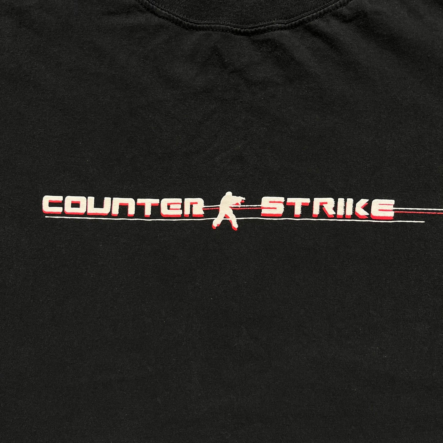 Counter Strike 2000's Logo Black Tee