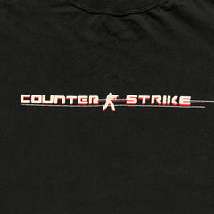 Counter Strike 2000's Logo Black Tee