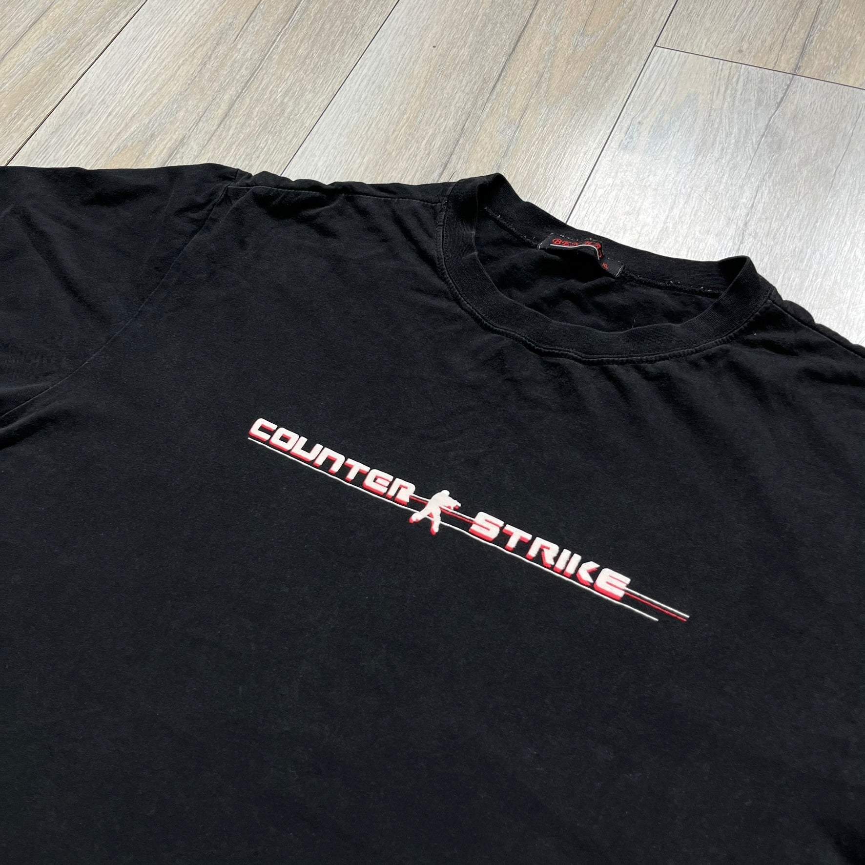 Counter Strike 2000's Logo Black Tee