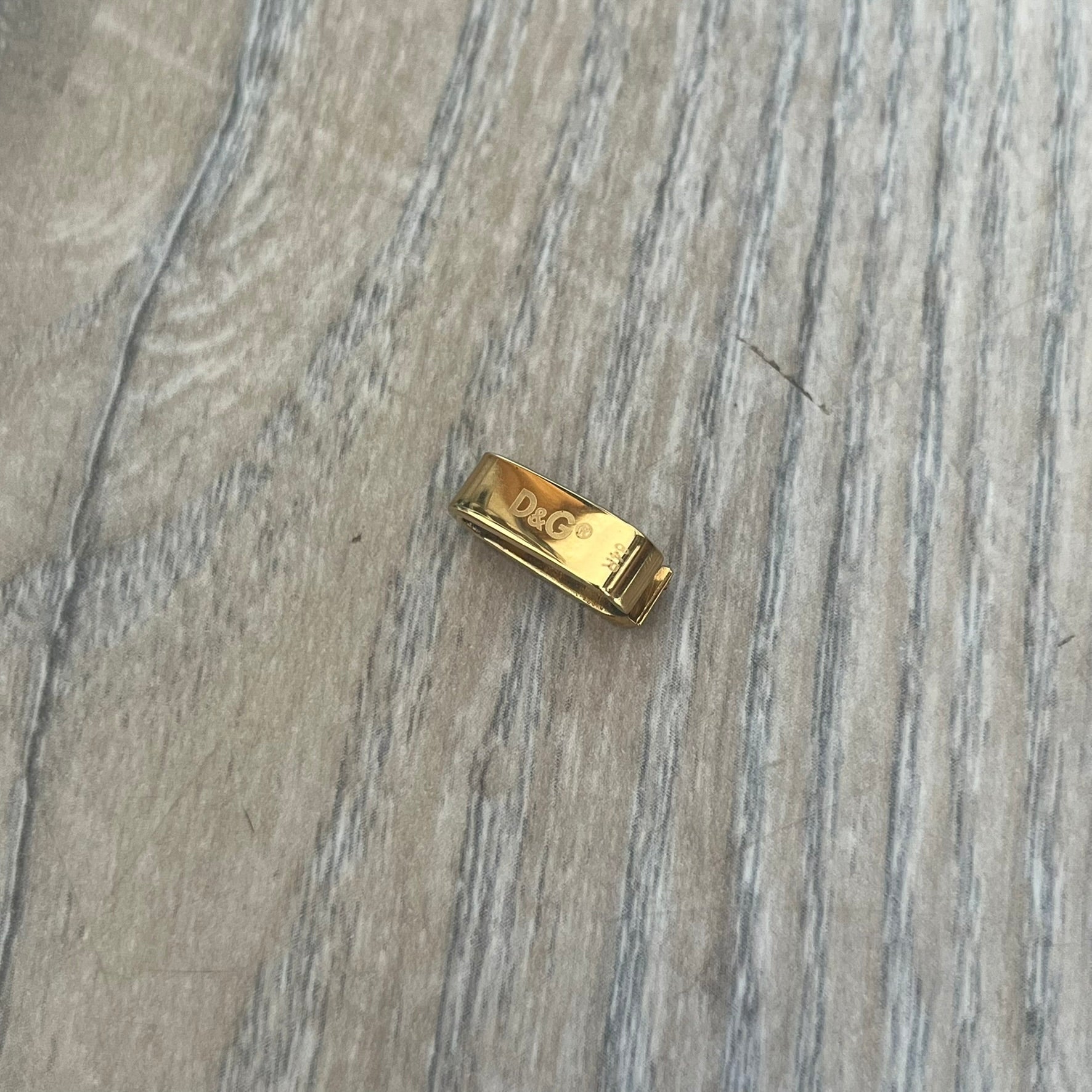 Dolce & Gabbana 2000's Gold Rings Set
