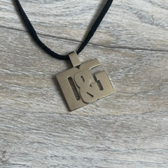 Dolce & Gabbana 2000's Overlap Logo Necklace