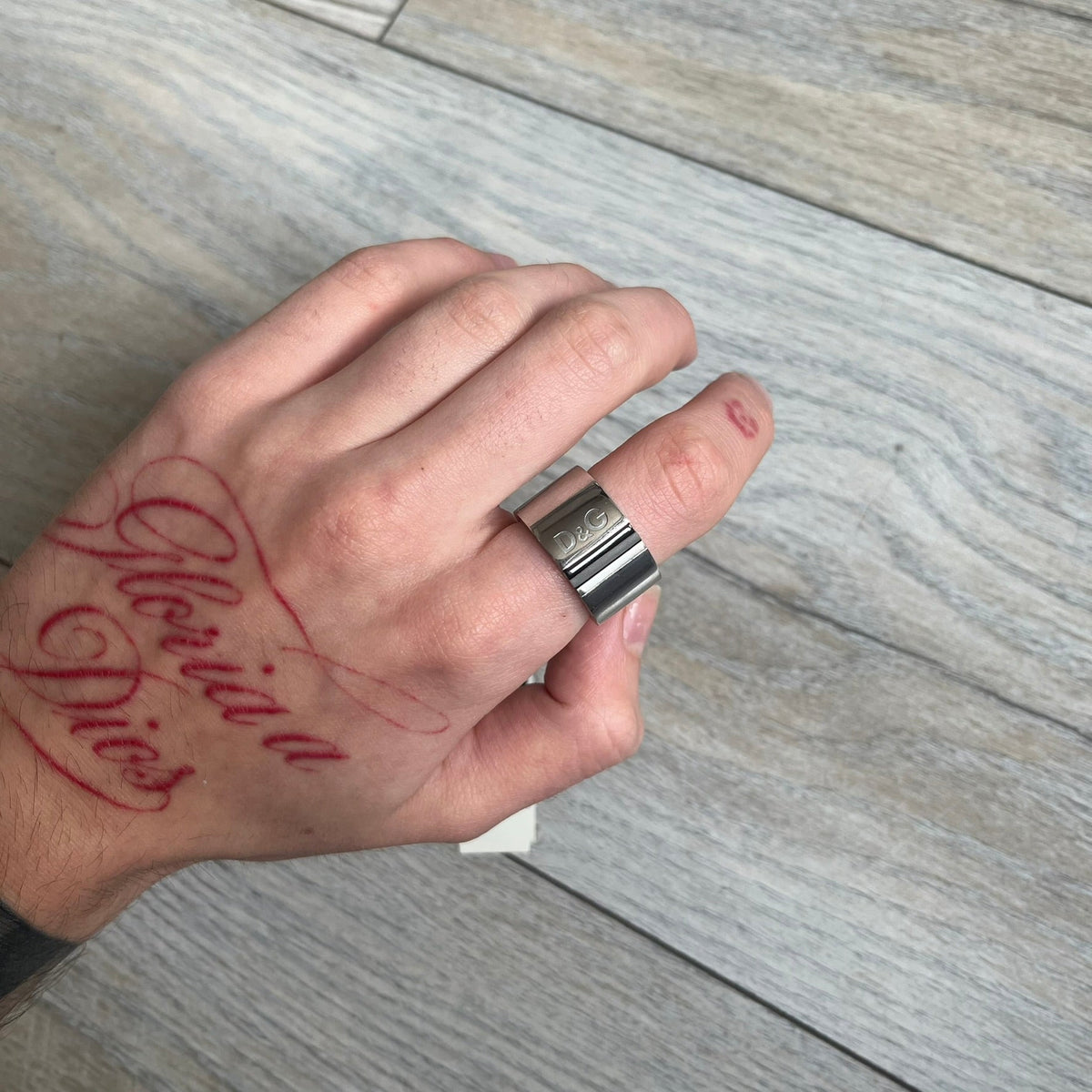 Dolce & Gabbana DJ0551 3 Lines Ring