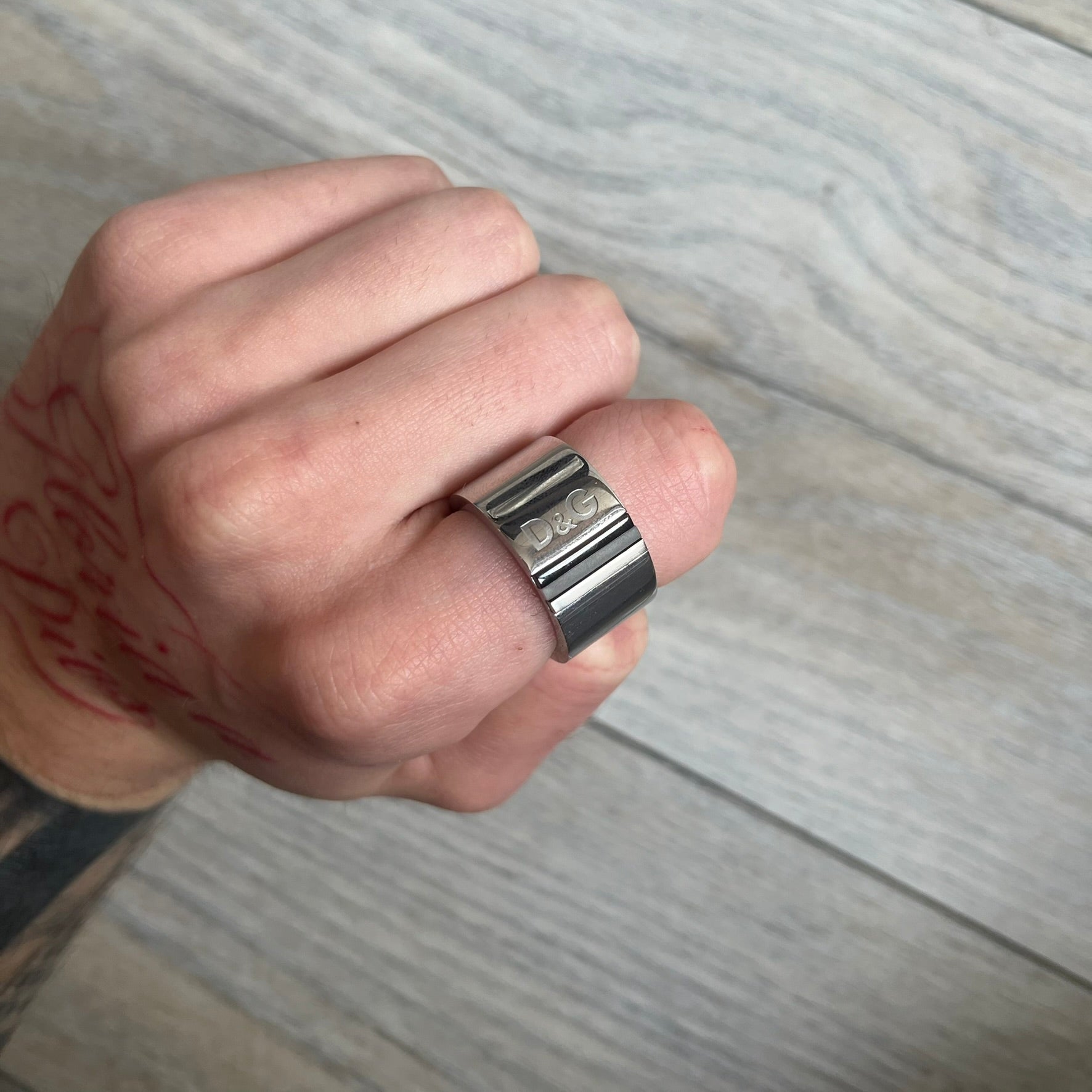 Dolce & Gabbana DJ0551 3 Lines Ring