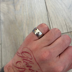 Dolce & Gabbana 2000's Logo Repeat Ring