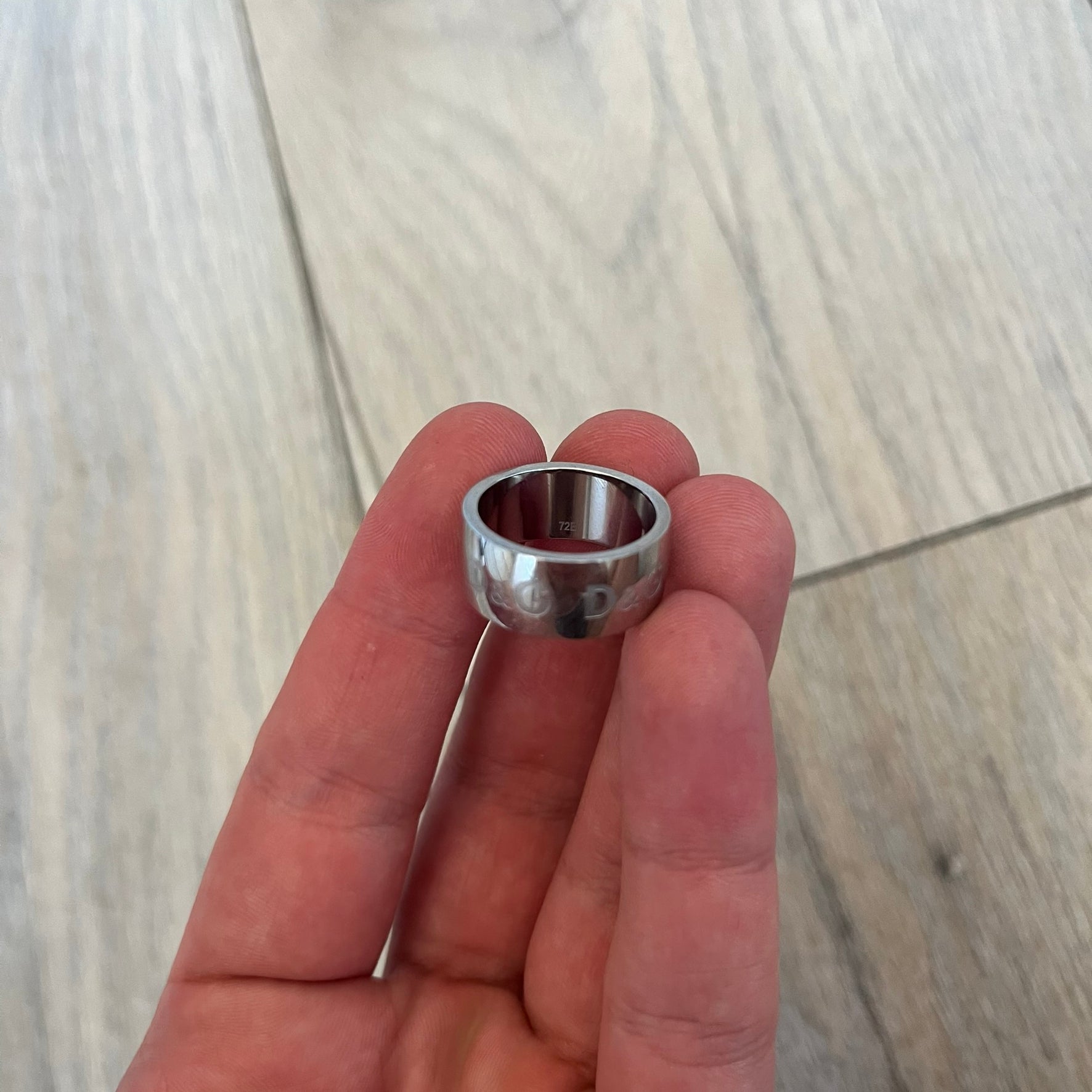 Dolce & Gabbana 2000's Logo Repeat Ring