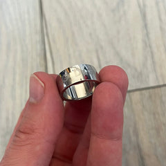 Dolce & Gabbana 2000's Logo Repeat Ring