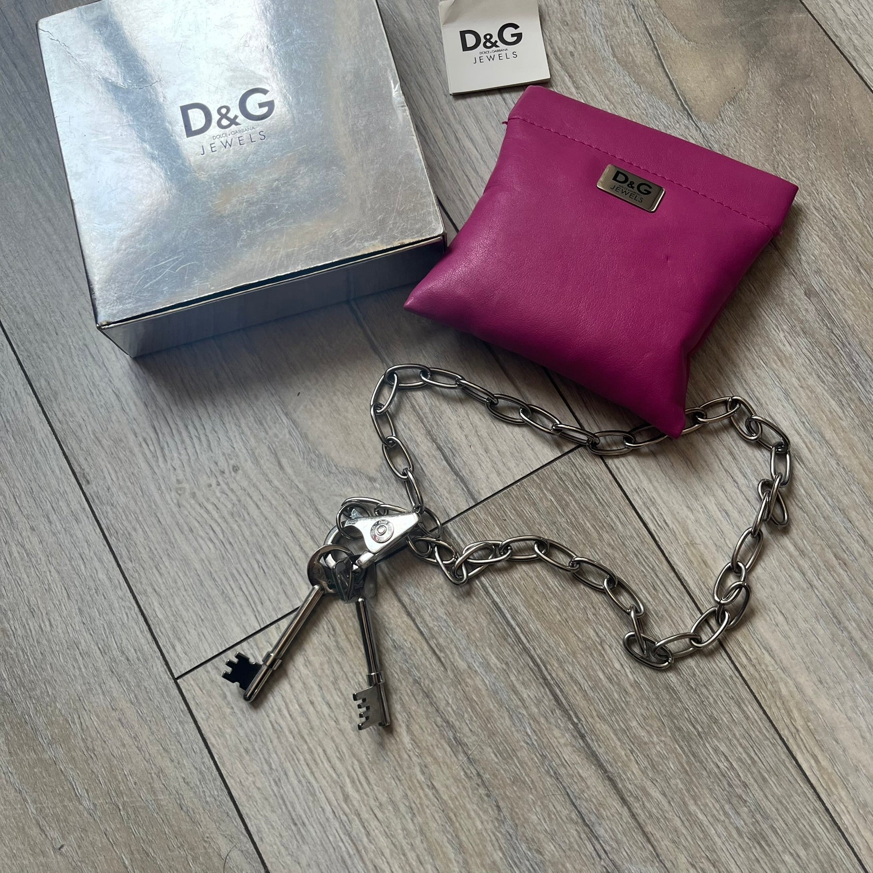 Dolce & Gabbana Two Keys Necklace