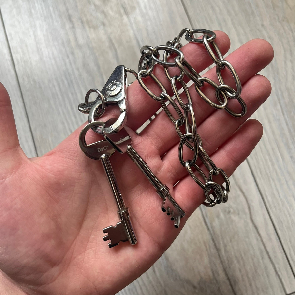 Dolce & Gabbana Two Keys Necklace