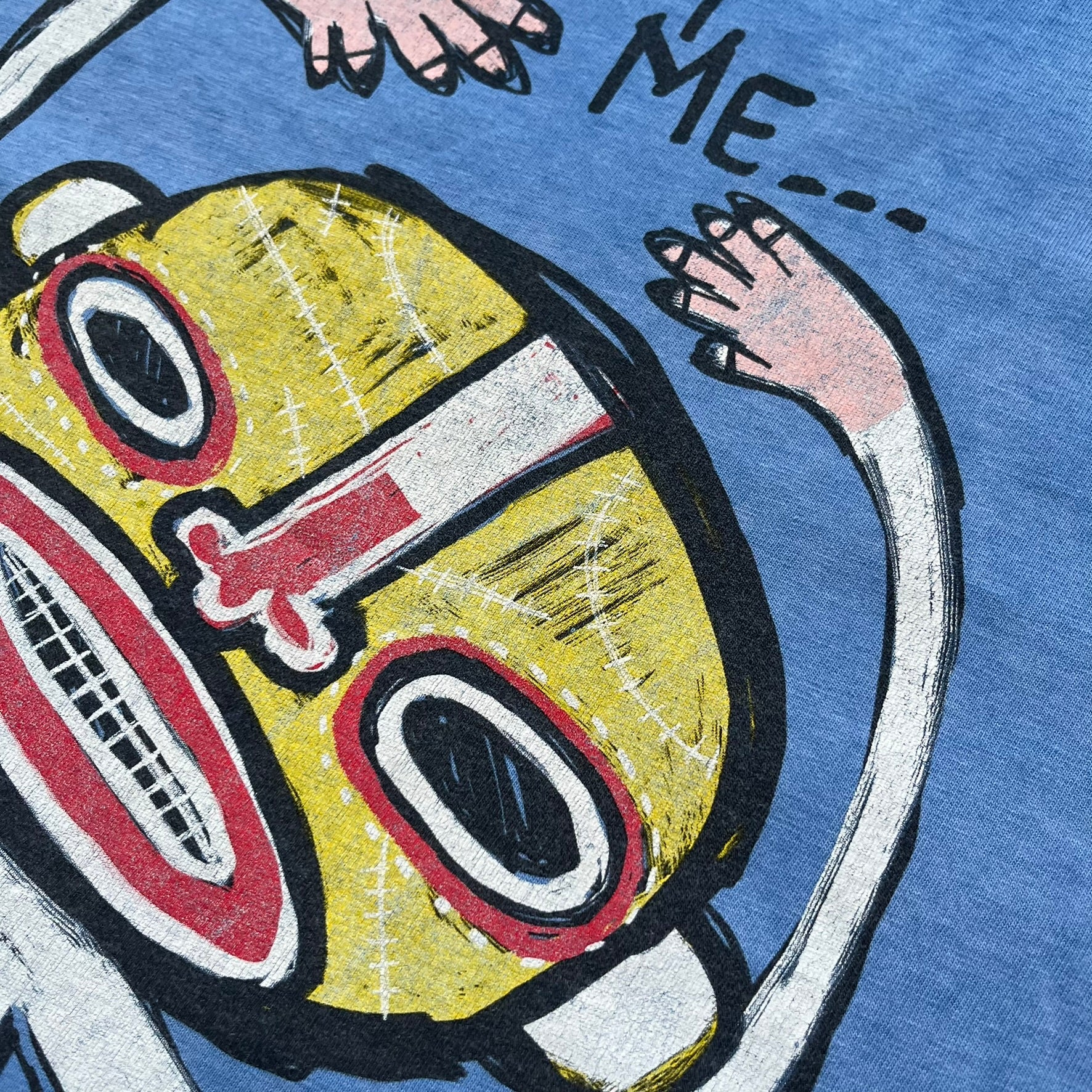 Dsquared2 Blue Rebel Monkey SS2015 Tee