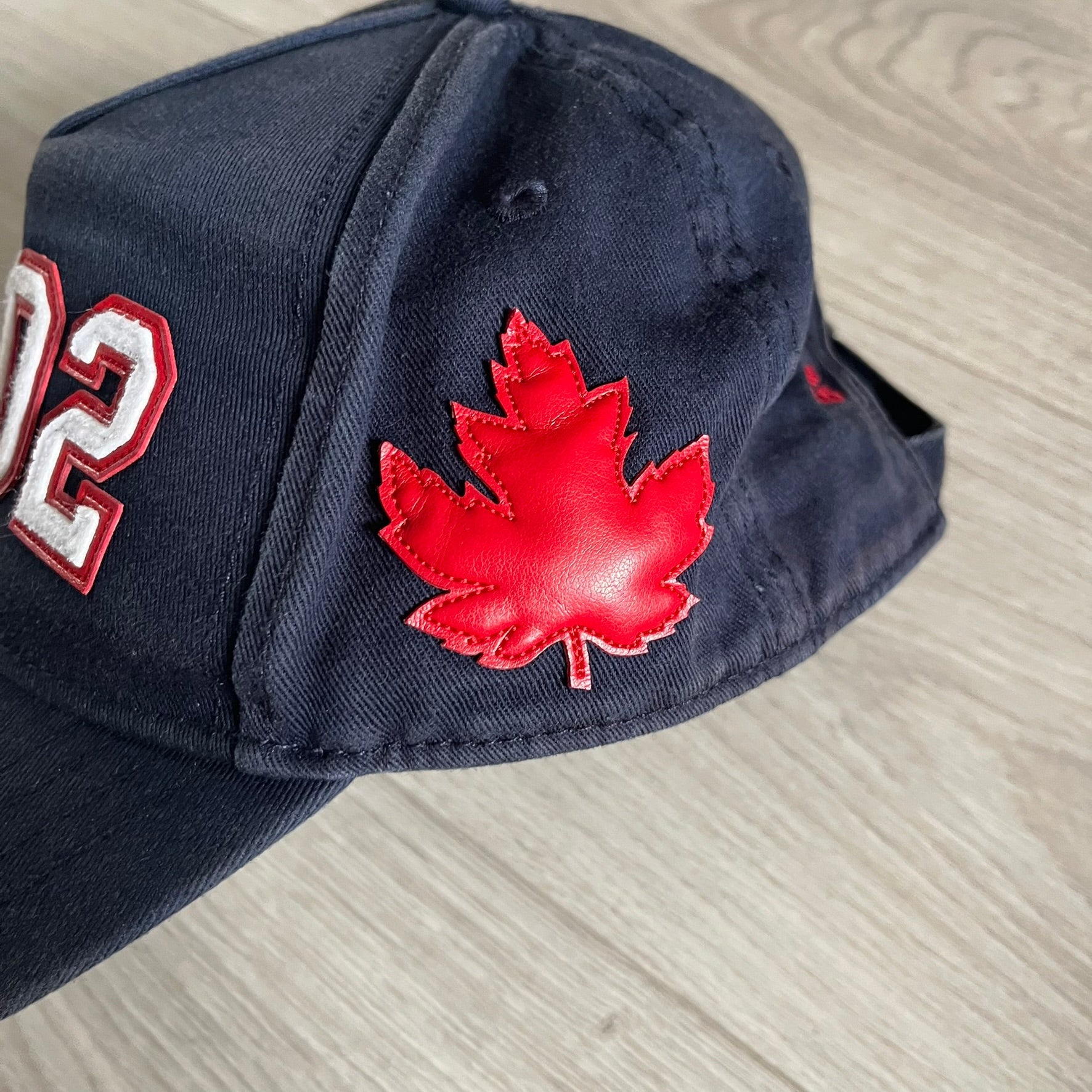 Dsquared2 DSQ2 Maple Leaf Navy Cap