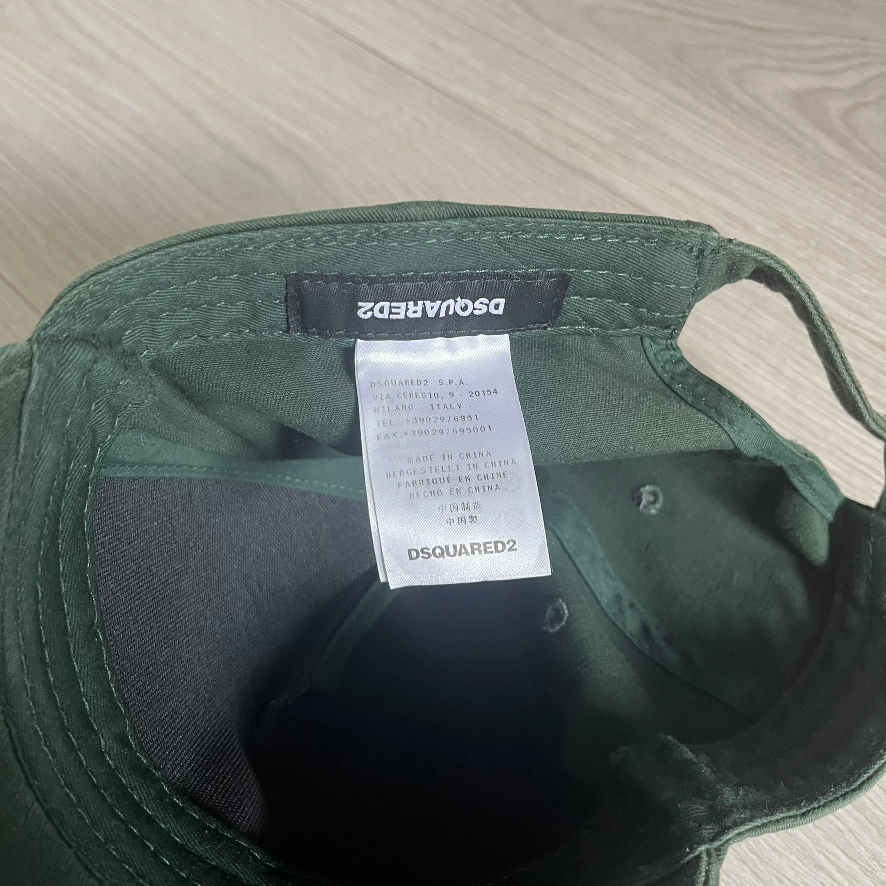 Dsquared2 Dark Green Icon Cap