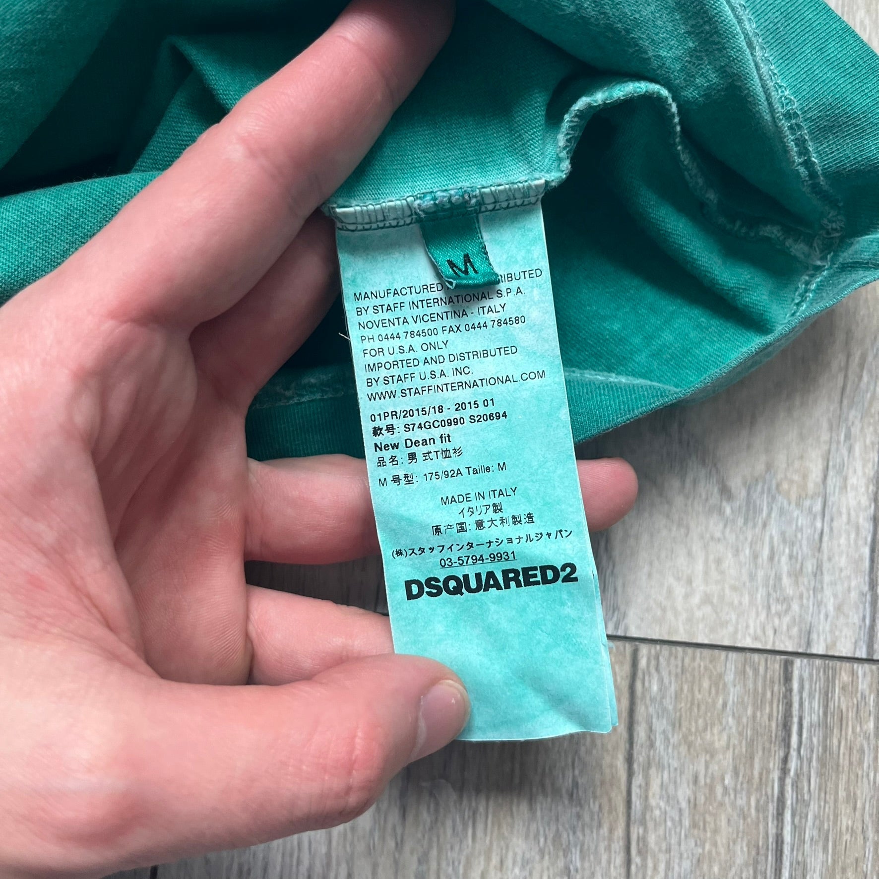 Dsquared2 Free Your Mind SS2015 Tee