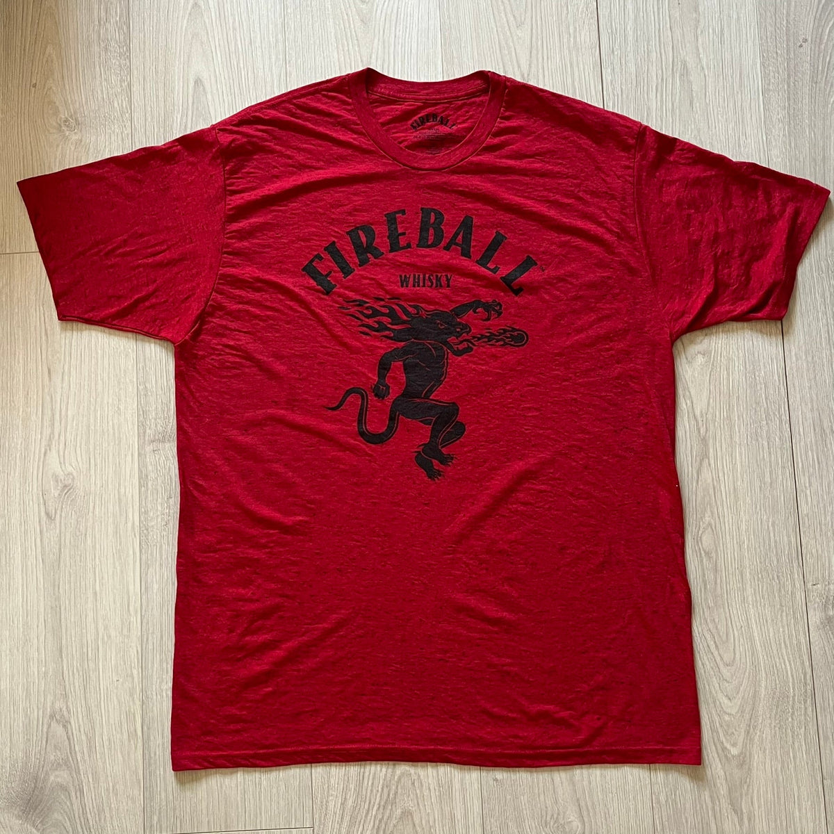 Fireball Whisky Red Tee