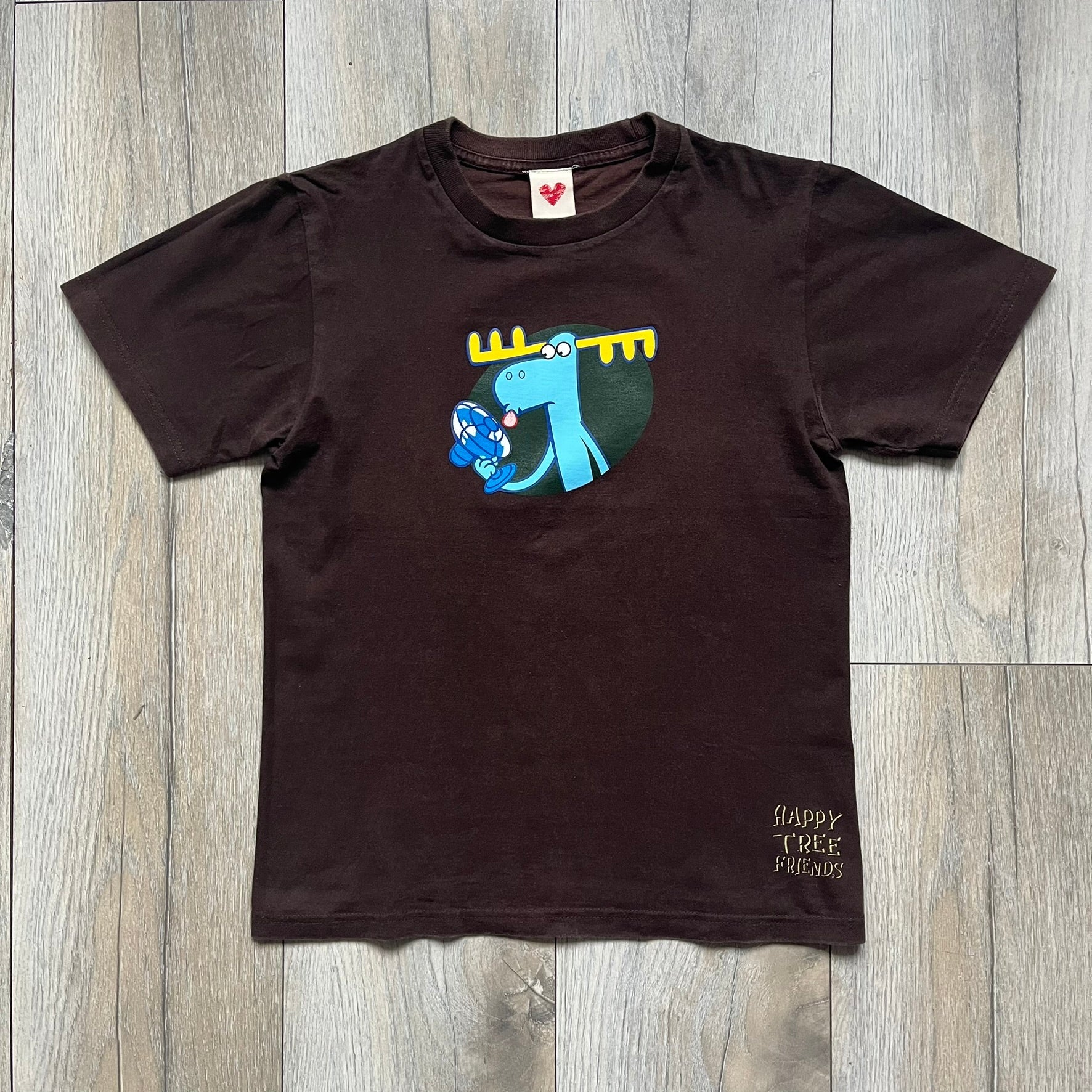 Happy Tree Friends 2005 Lumpy Fan Brown Tee