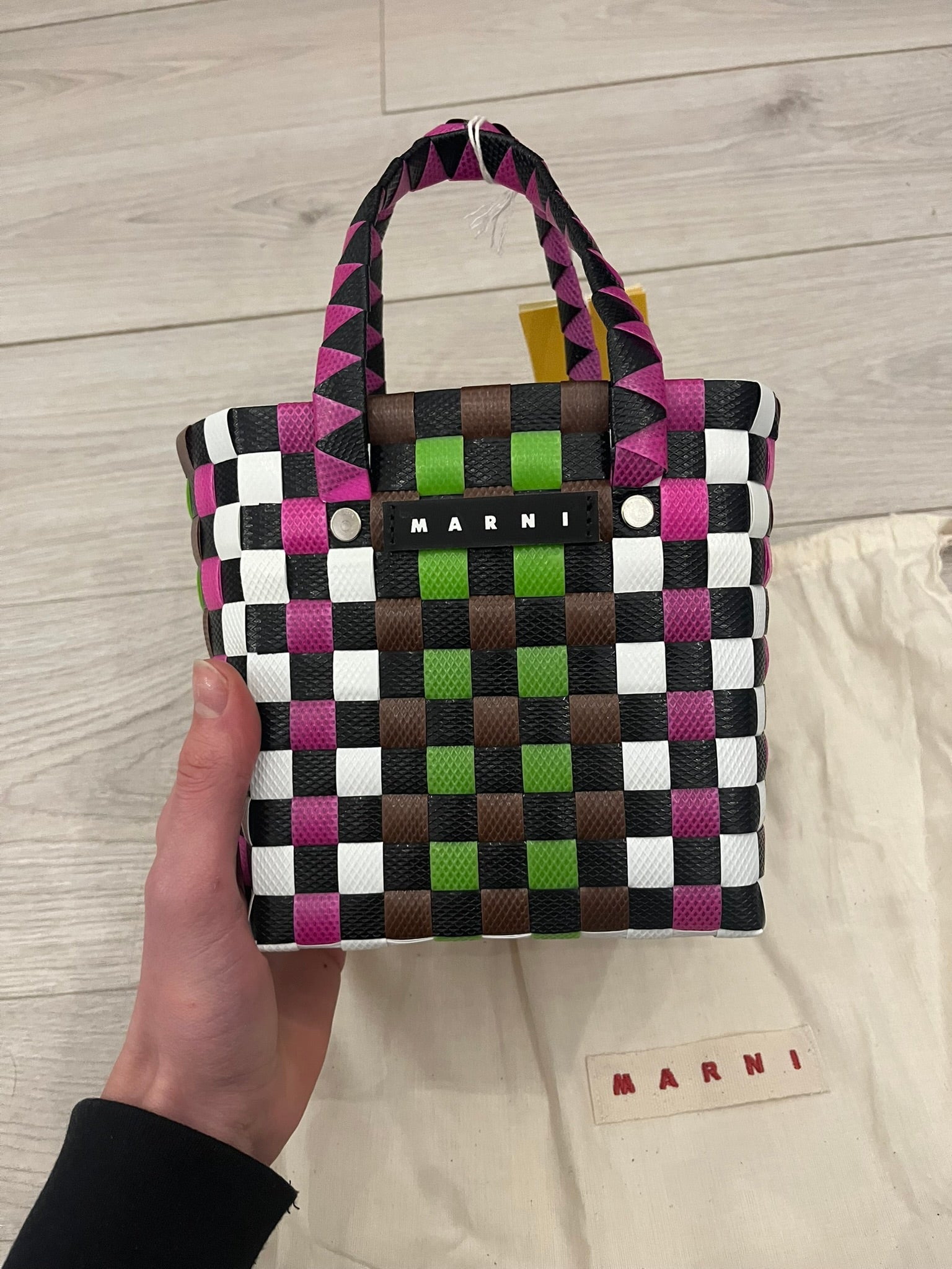 marni micro basket borsa bag