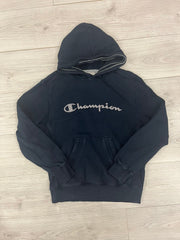 champion logo hoodie