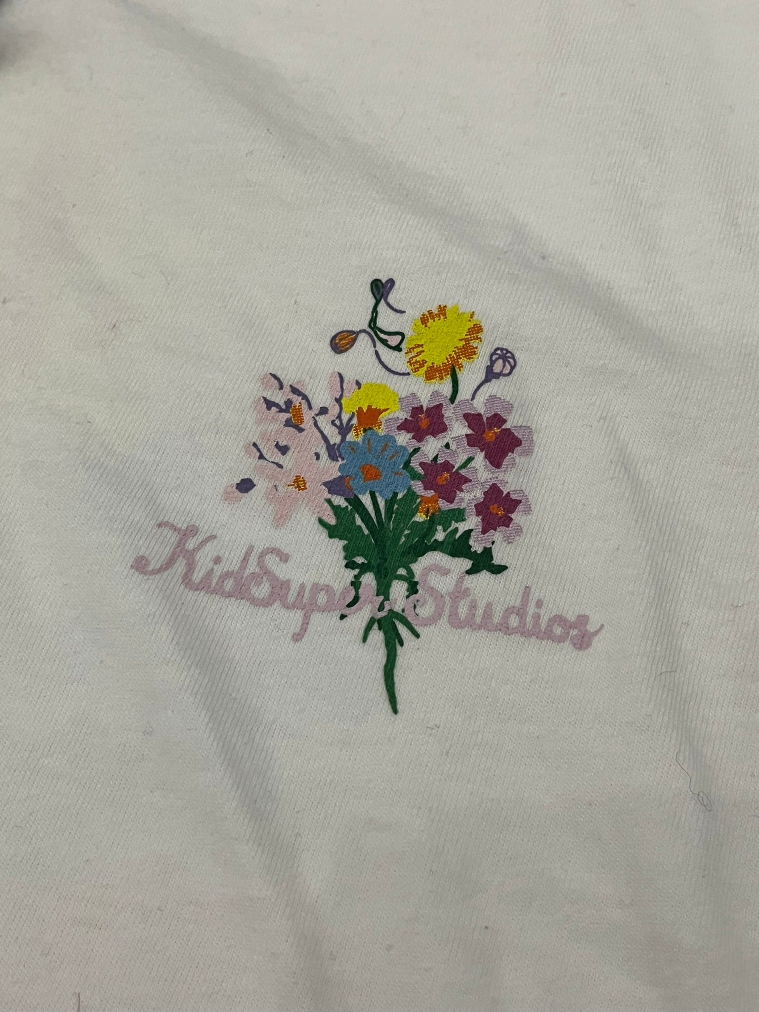 kidsuper flower printed tee