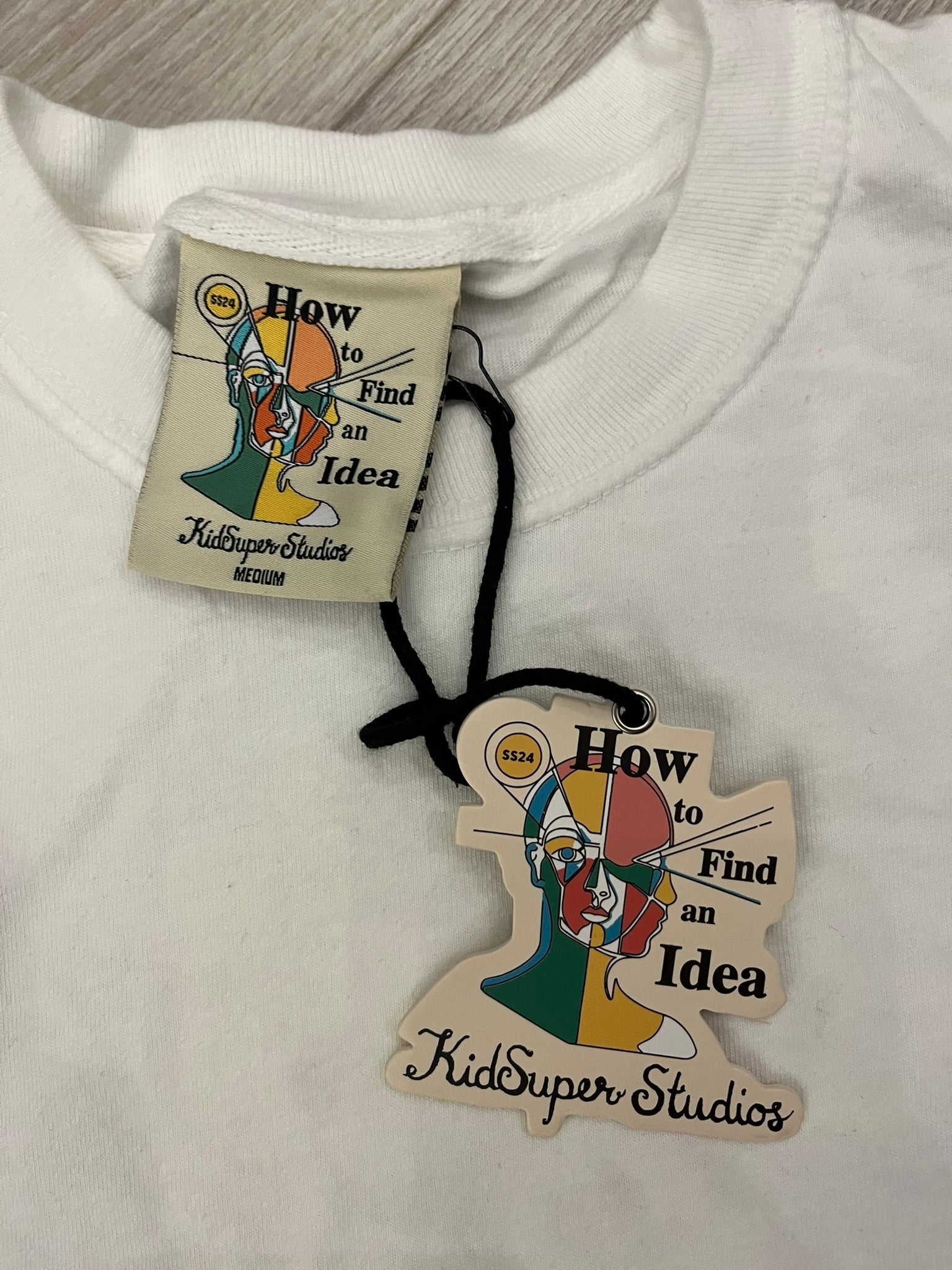 kidsuper flower printed tee