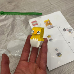 lego chick in egg m&t