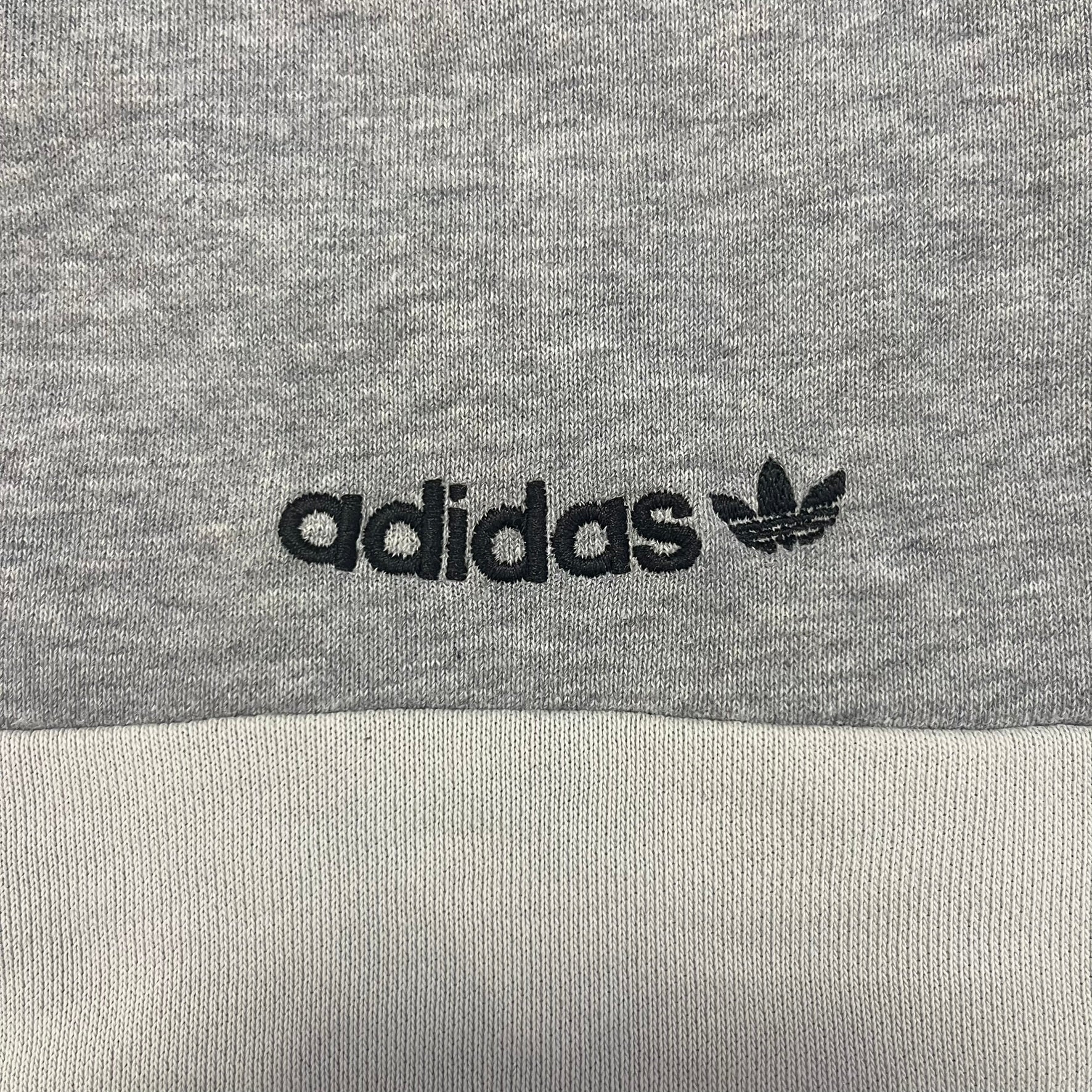 adidas small logo crewneck