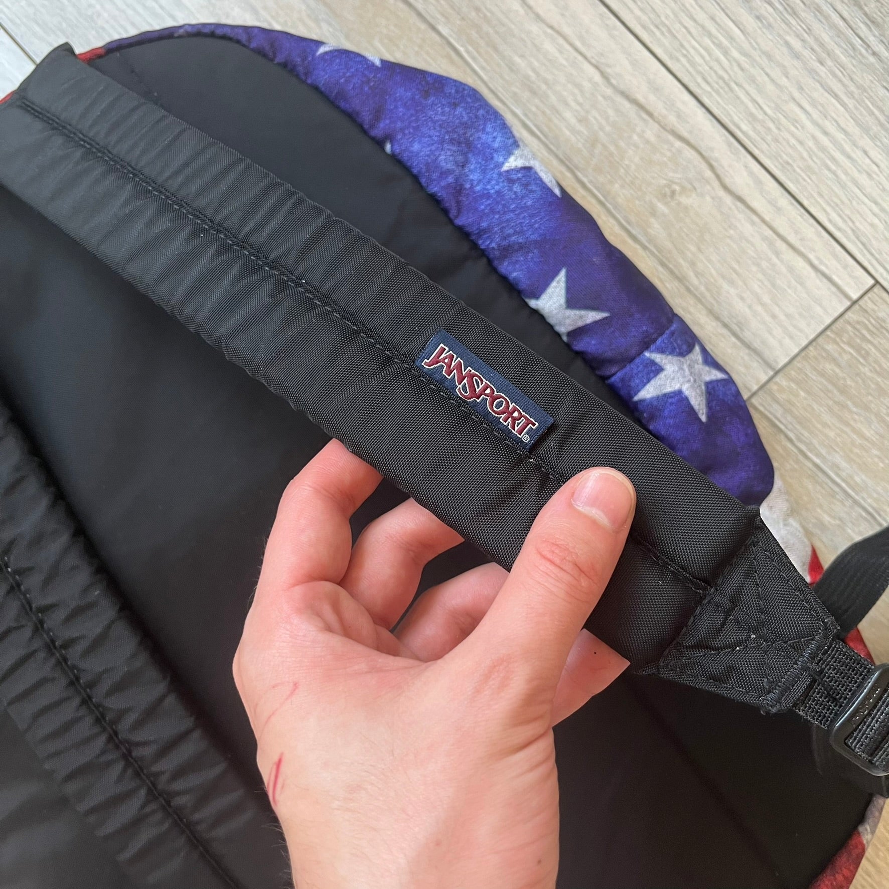 JanSport High Stakes Multi Grunge USA Backpack